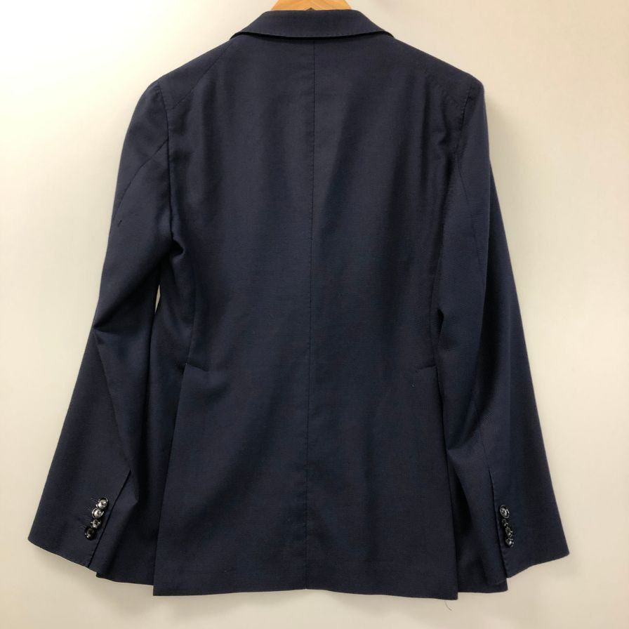 <美品>TAGLIATORE REDA生地 ネイビー ウール ジャケット 44 タリアトーレ ジャケット 2B シングル ウール100% REDA生地 1SMCS22K