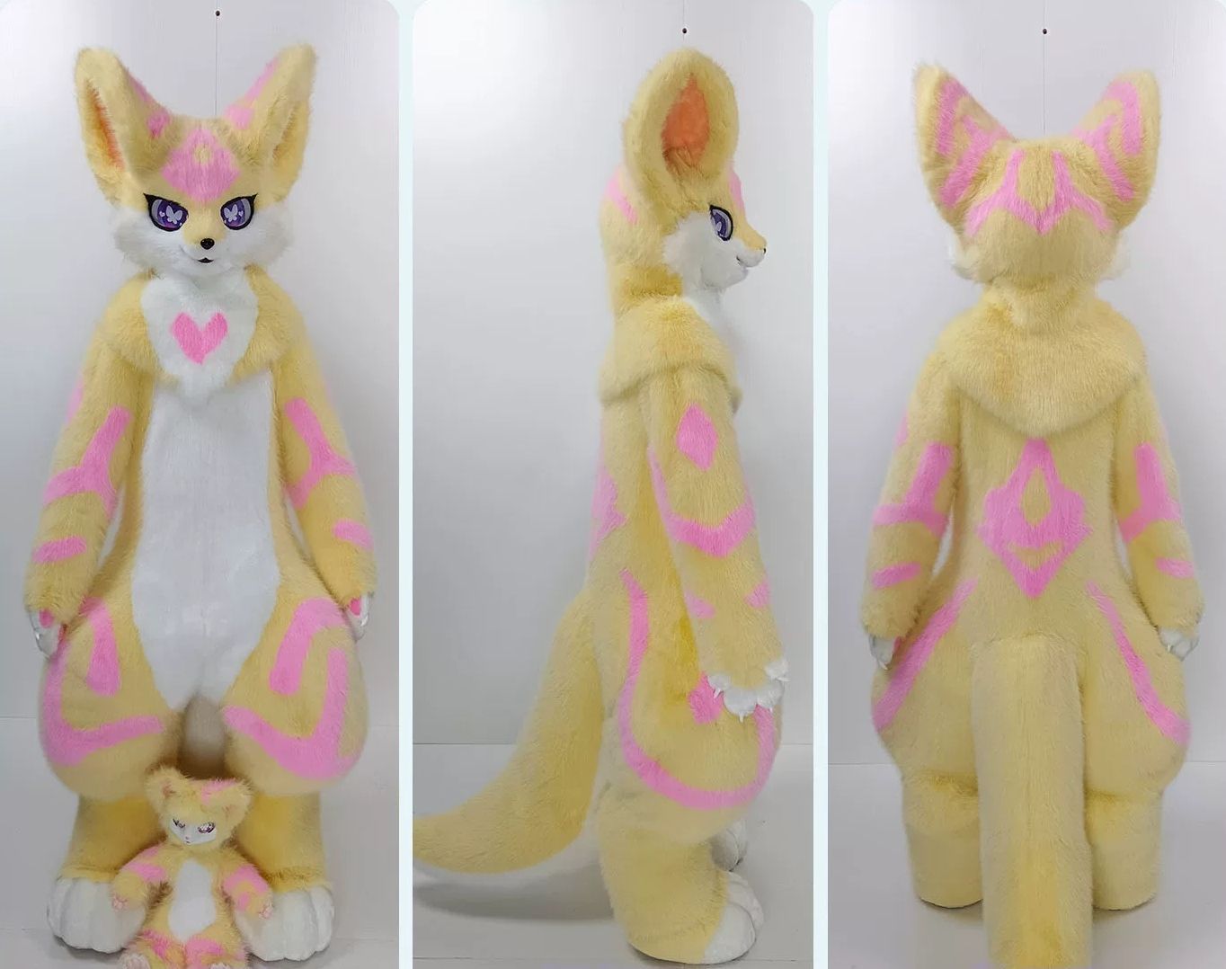 ★即納 着ぐるみ ケモノ体 フルスーツ 短毛タイプ NO.205 Mサイズ 最新作 セット ケモノ ファースーツ ぬいぐるみ コスプレ コスチューム 一点物