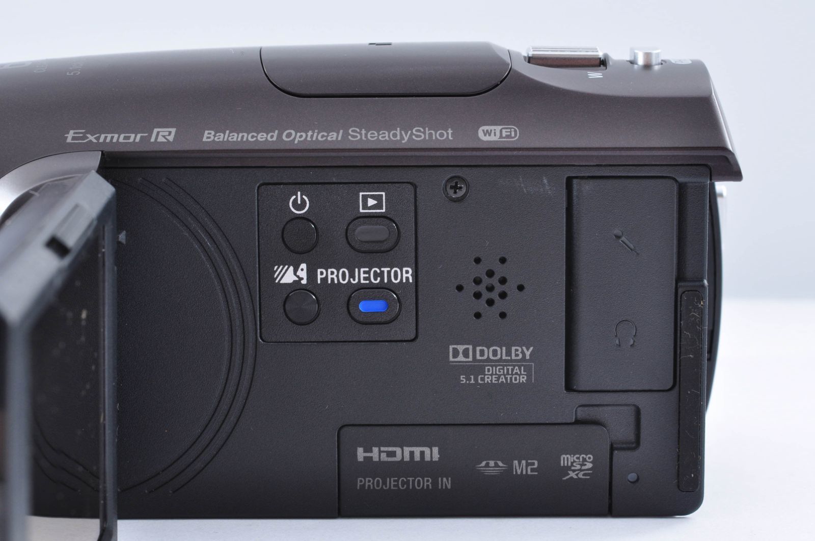 極美品 SONY Handycam HDR-PJ670 ボルドーブラウン SONY ビデオカメラ