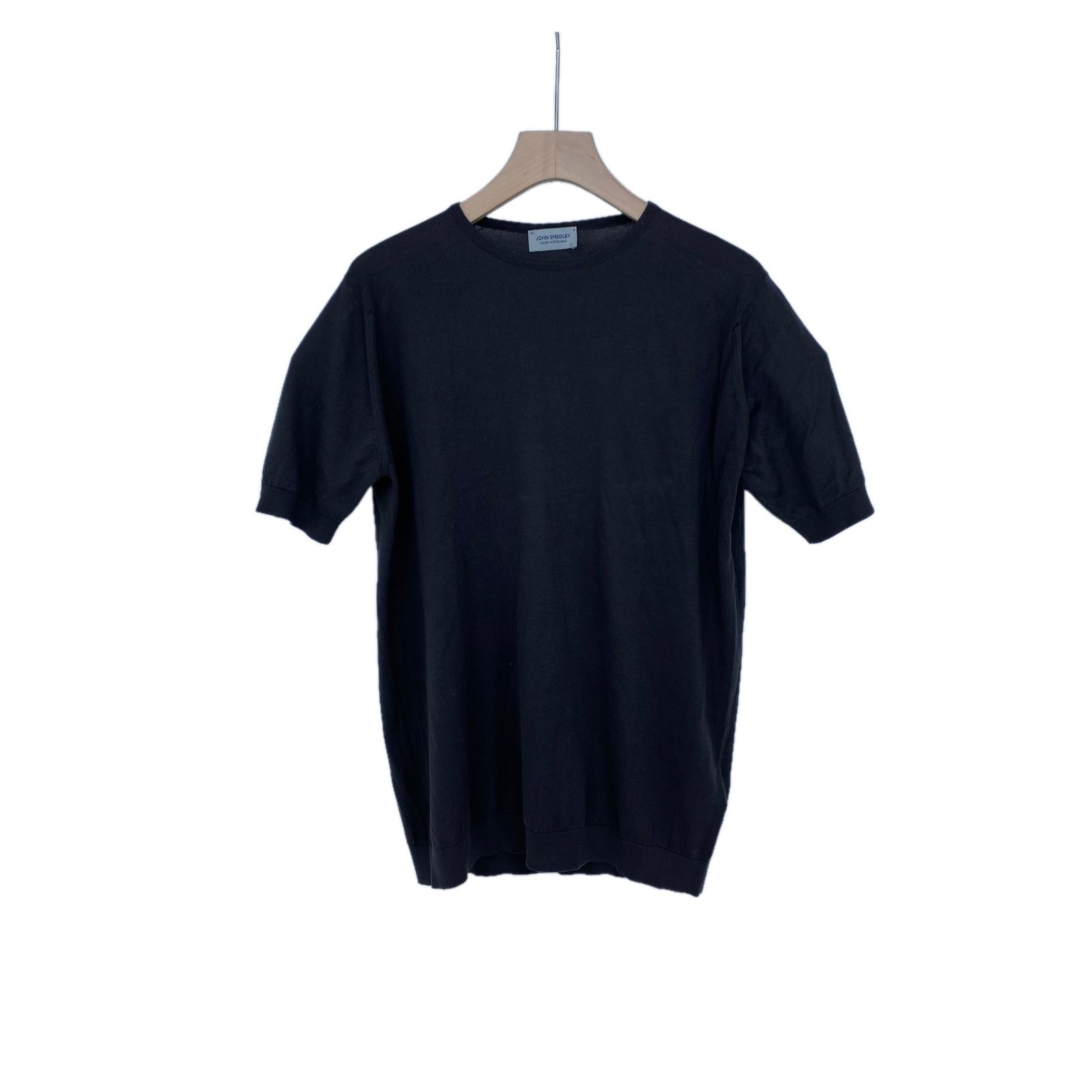 JOHN SMEDLEY 半袖クルーネックニット メンズ L 茶系【中古】