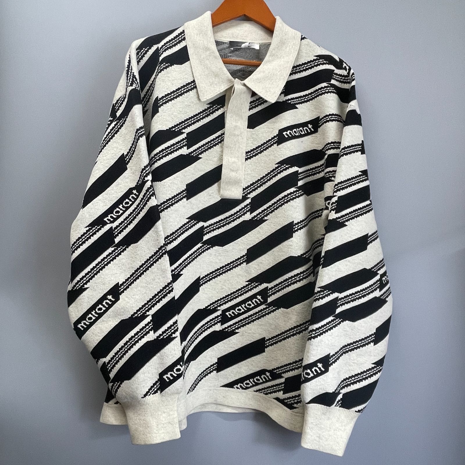 ISABEL MARANT　イザベルマラン Elliot　コットンジャカード　トップス　スウェット　L　メンズ　総柄 7,699円