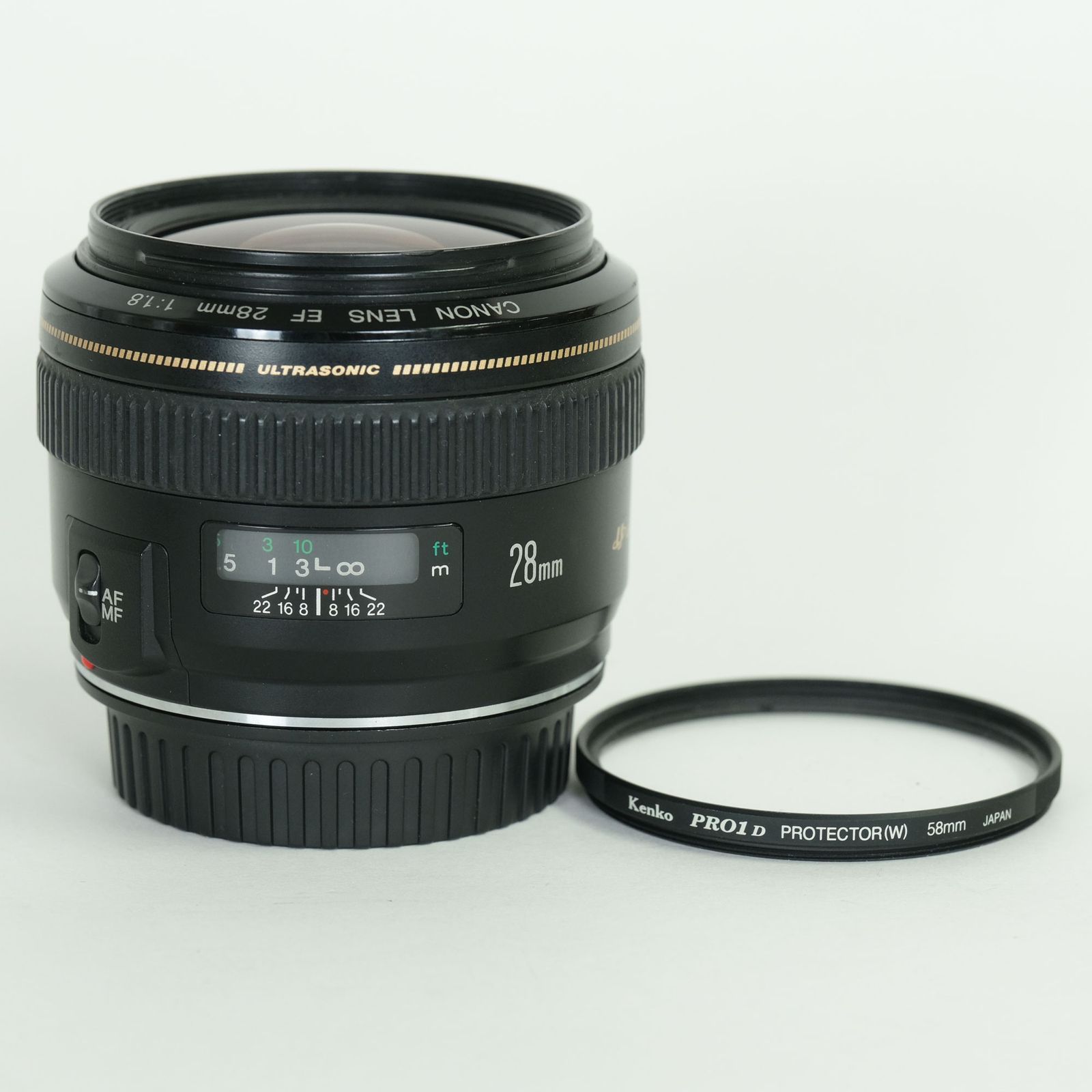 [良品 | フィルター付] Canon EF28mm F1.8 USM | Canon EFマウント