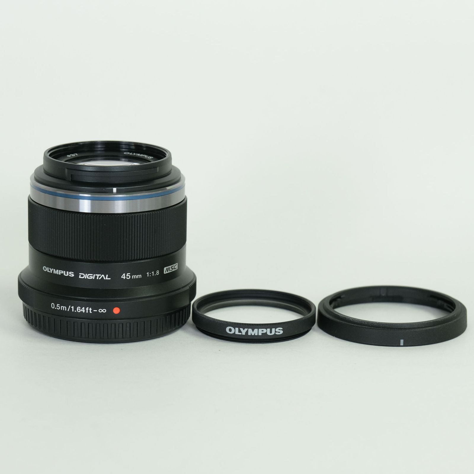 美品 | フィルター付] OLYMPUS M.ZUIKO DIGITAL 45mm F1.8 [ブラック