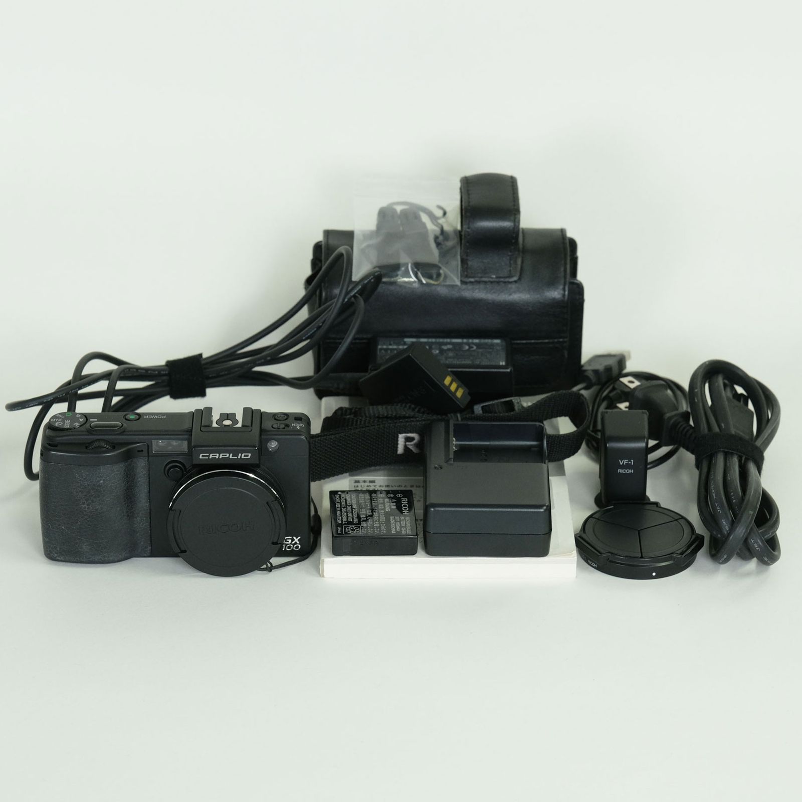 難あり品｜別売り付属品多数] RICOH Caplio GX100 VF KIT | コンパクト 