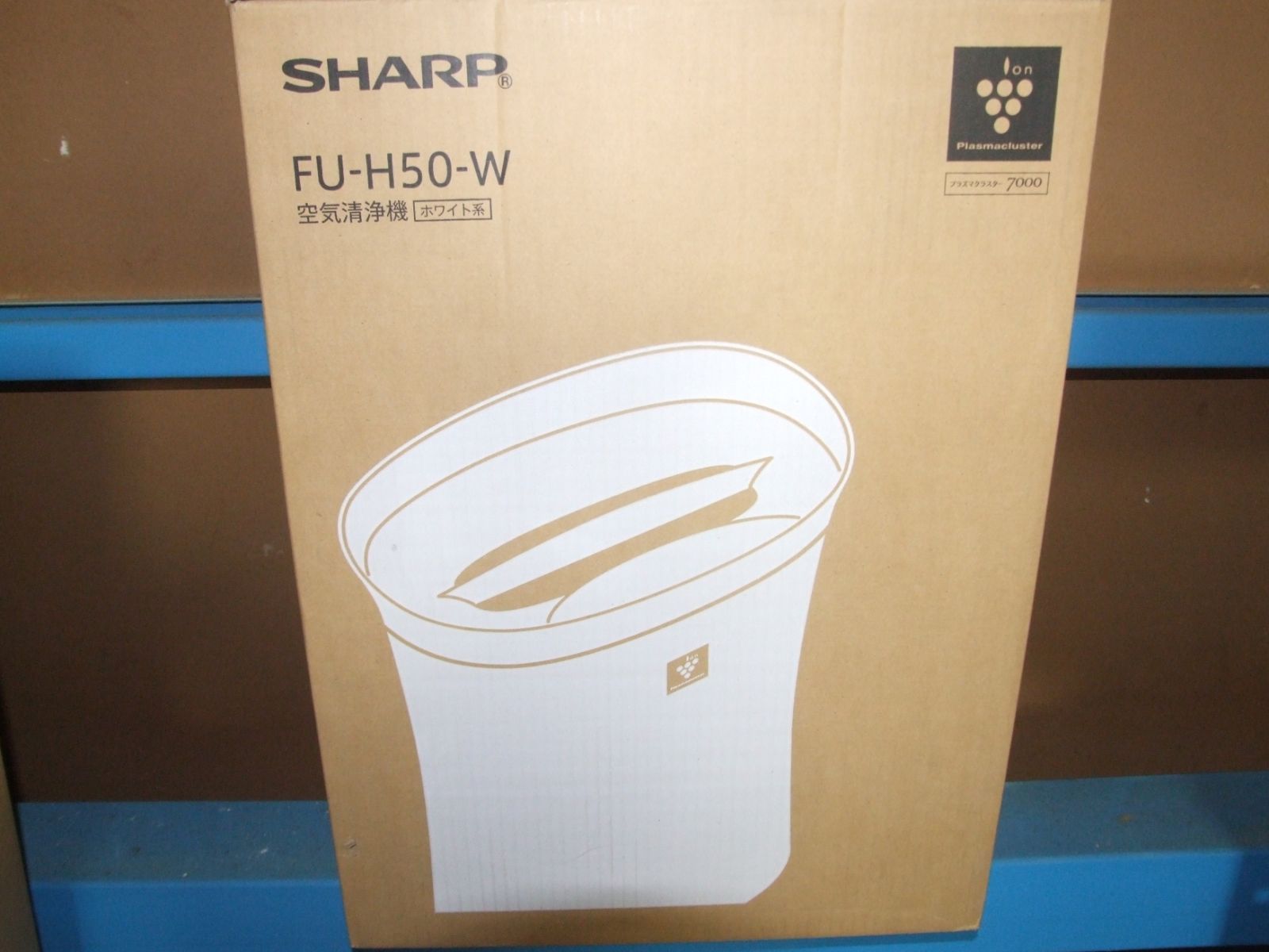 シャープ FU-H50-W 空気清浄機 畳数：23畳 /PM2.5対応 - メルカリ