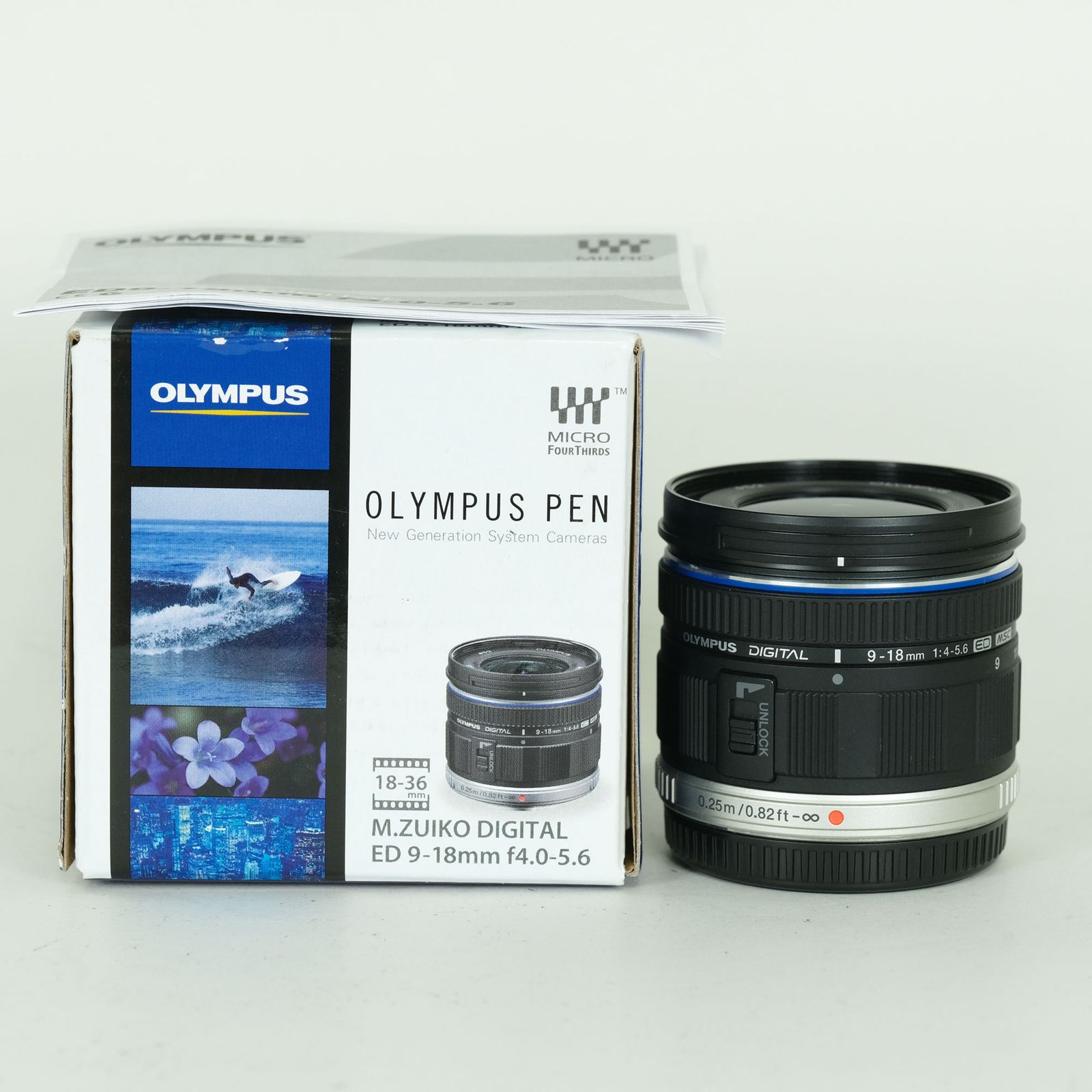 [美品] OLYMPUS M.ZUIKO DIGITAL ED 9‑18mm F4.0-5.6 | マイクロフォーサーズマウント