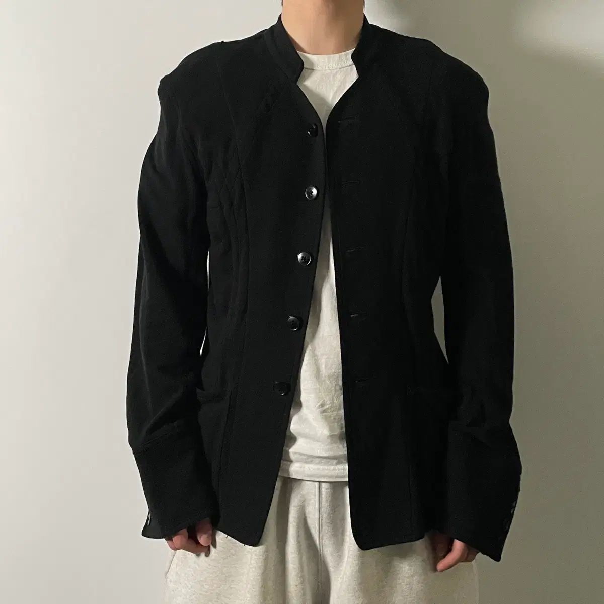 YOHJI YAMAMOTO ヨウジヤマモト プールオム チャイナ ジャケット (on 788)