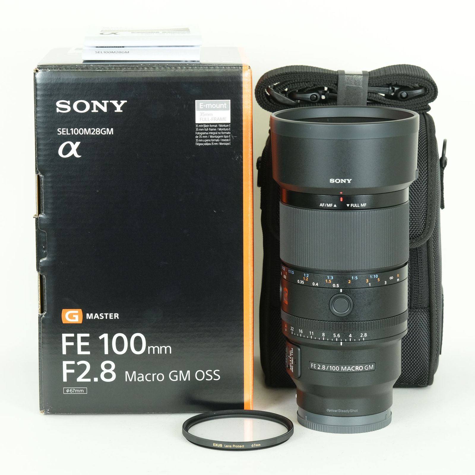 [美品 | 高級フィルター付] SONY FE 100mm F2.8 Macro GM OSS SEL100M28GM | SONY Eマウント