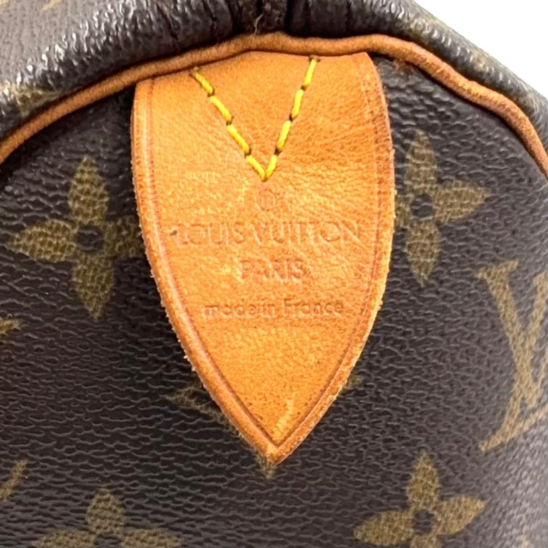 新着】LOUIS VUITTON スピーディ40 モノグラム モノグラム レザー×PVC
