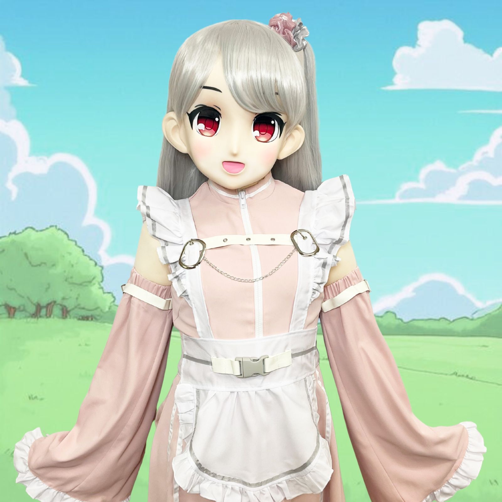 KAWAII-138 コスプレ アニメマスク 仮装 着ぐるみ むにむに製作所公式
