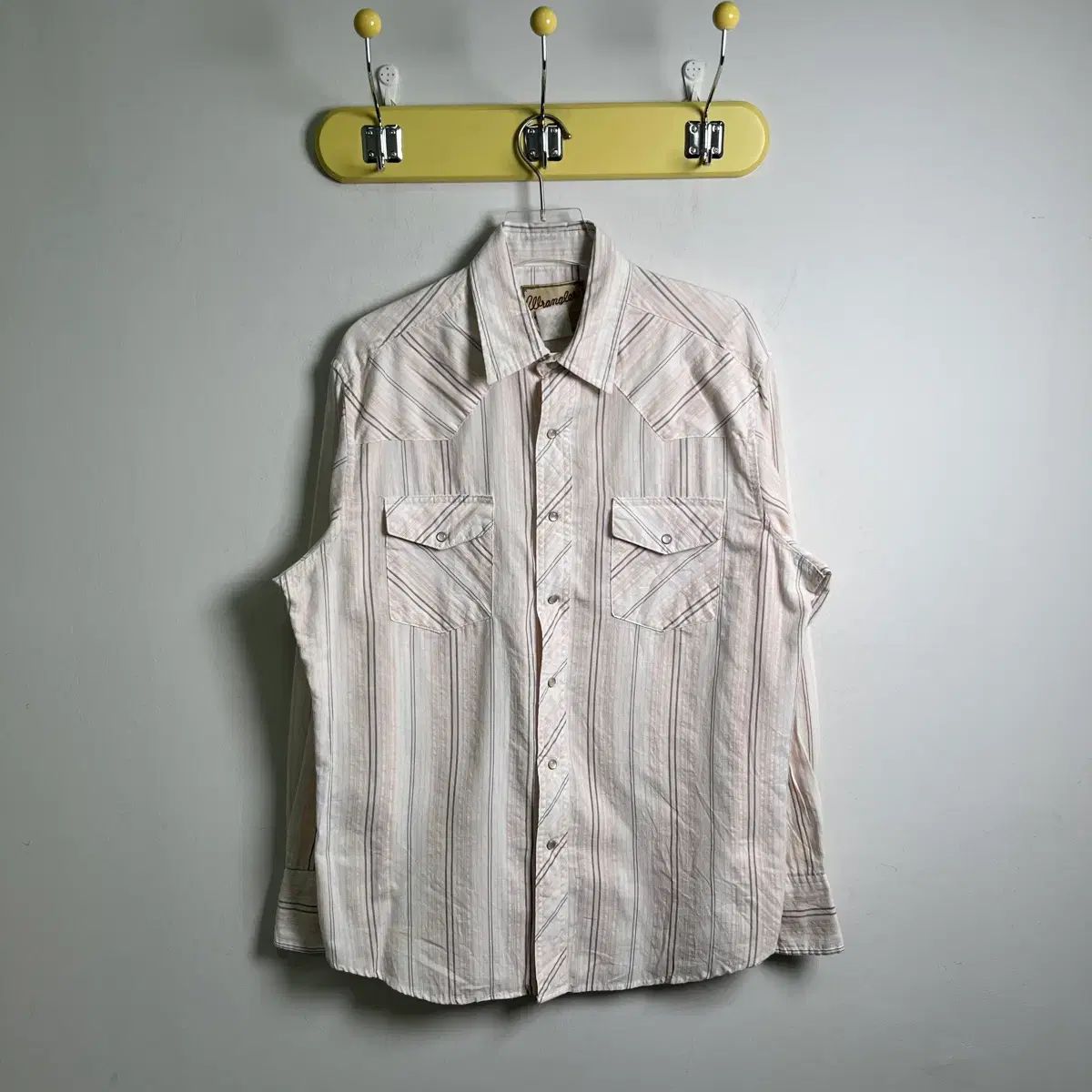Wrangler ラングラー ストライプ ウェスタン シャツ 6,786円