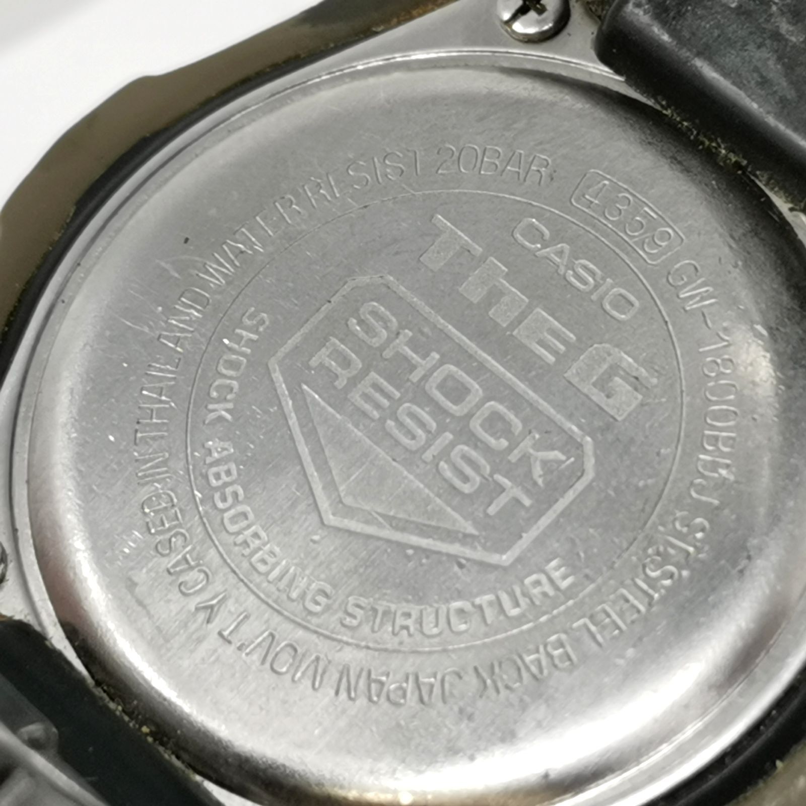カシオ G-SHOCK GW-1800BDJ タフソーラー 電波時計 アナデジ 動作不動 