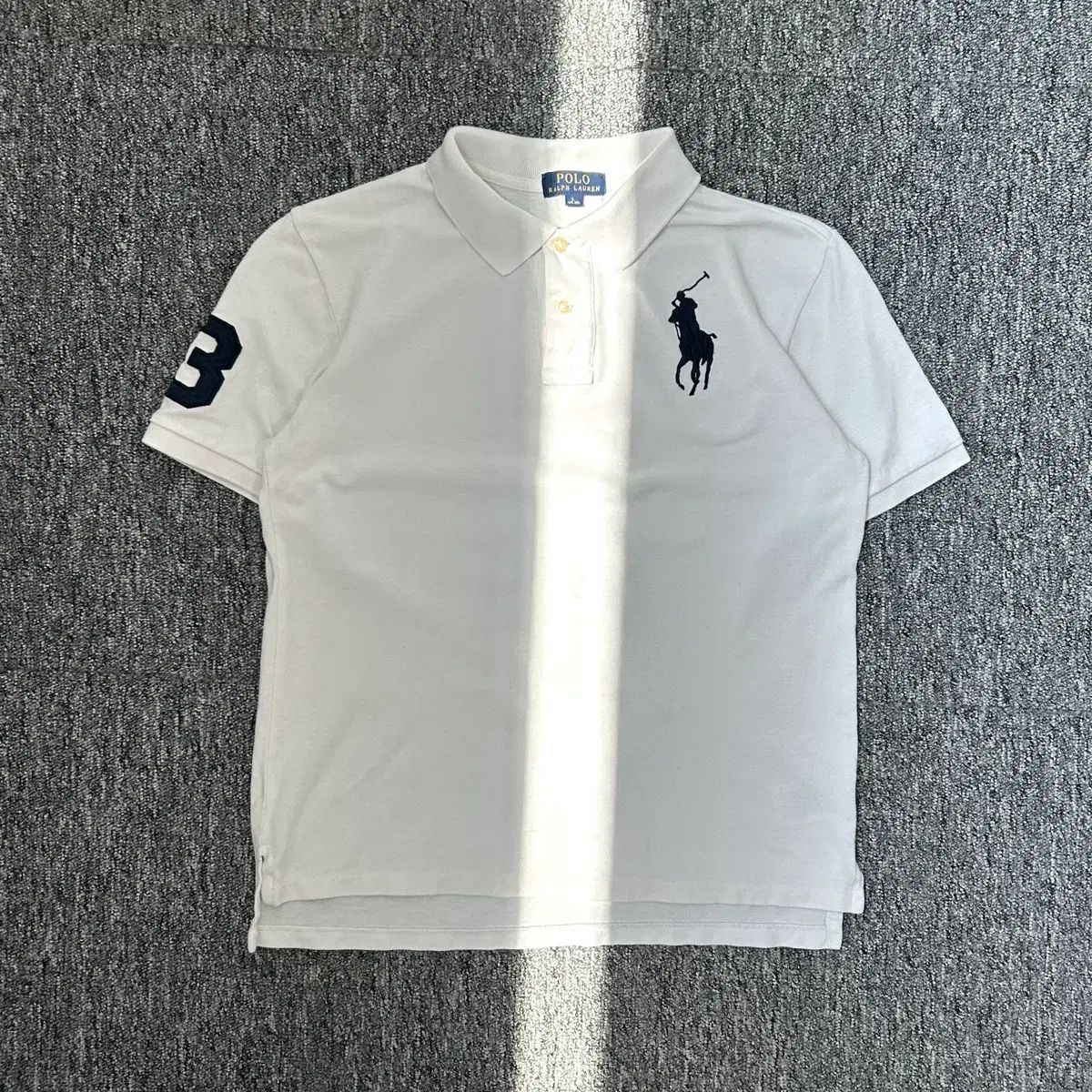 POLO RALPH LAUREN ビックポニー 白 半袖 カラーTシャツ