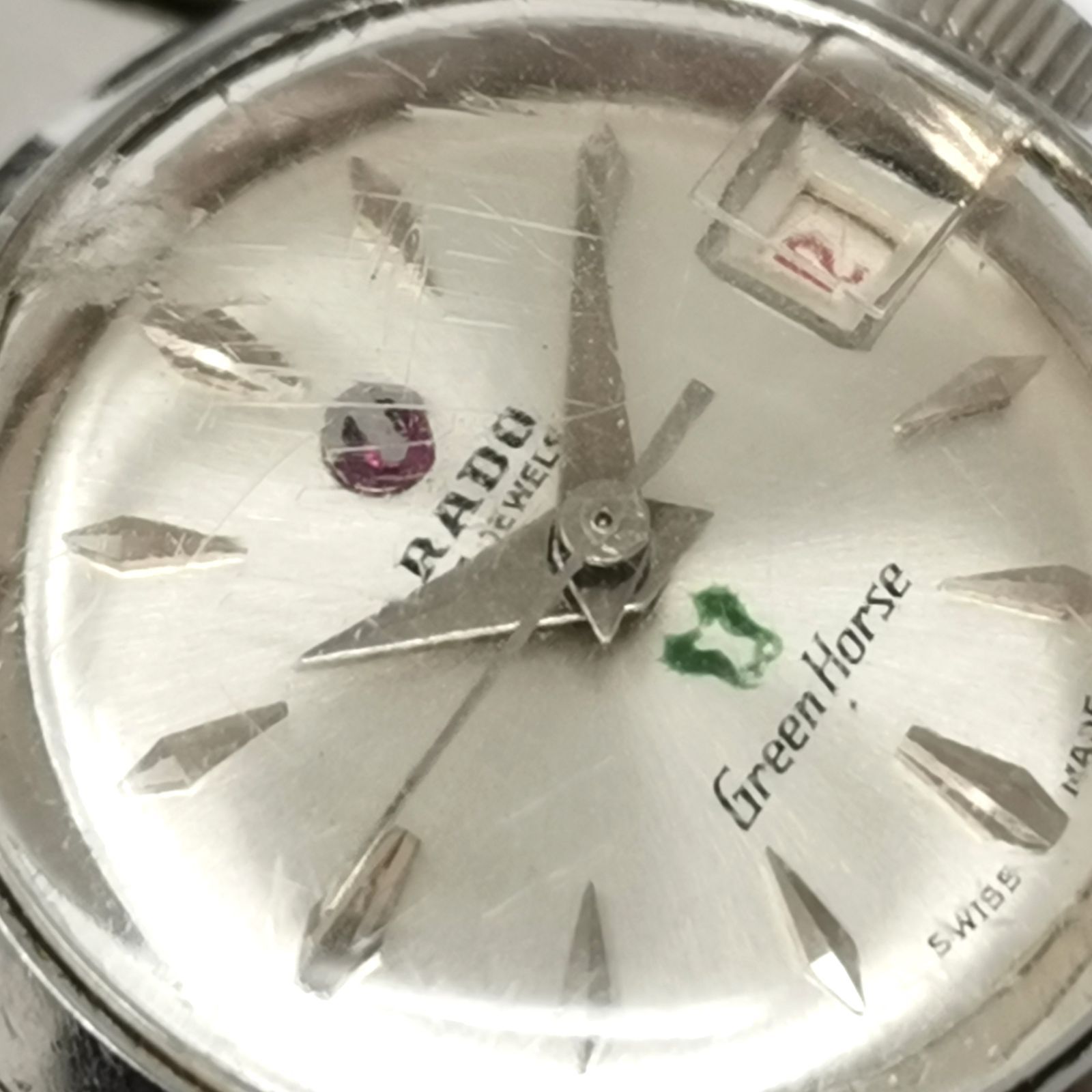 正規品 RADO ラドー 腕時計 グリーンホース イカリ 稼働品 手巻き 中古 