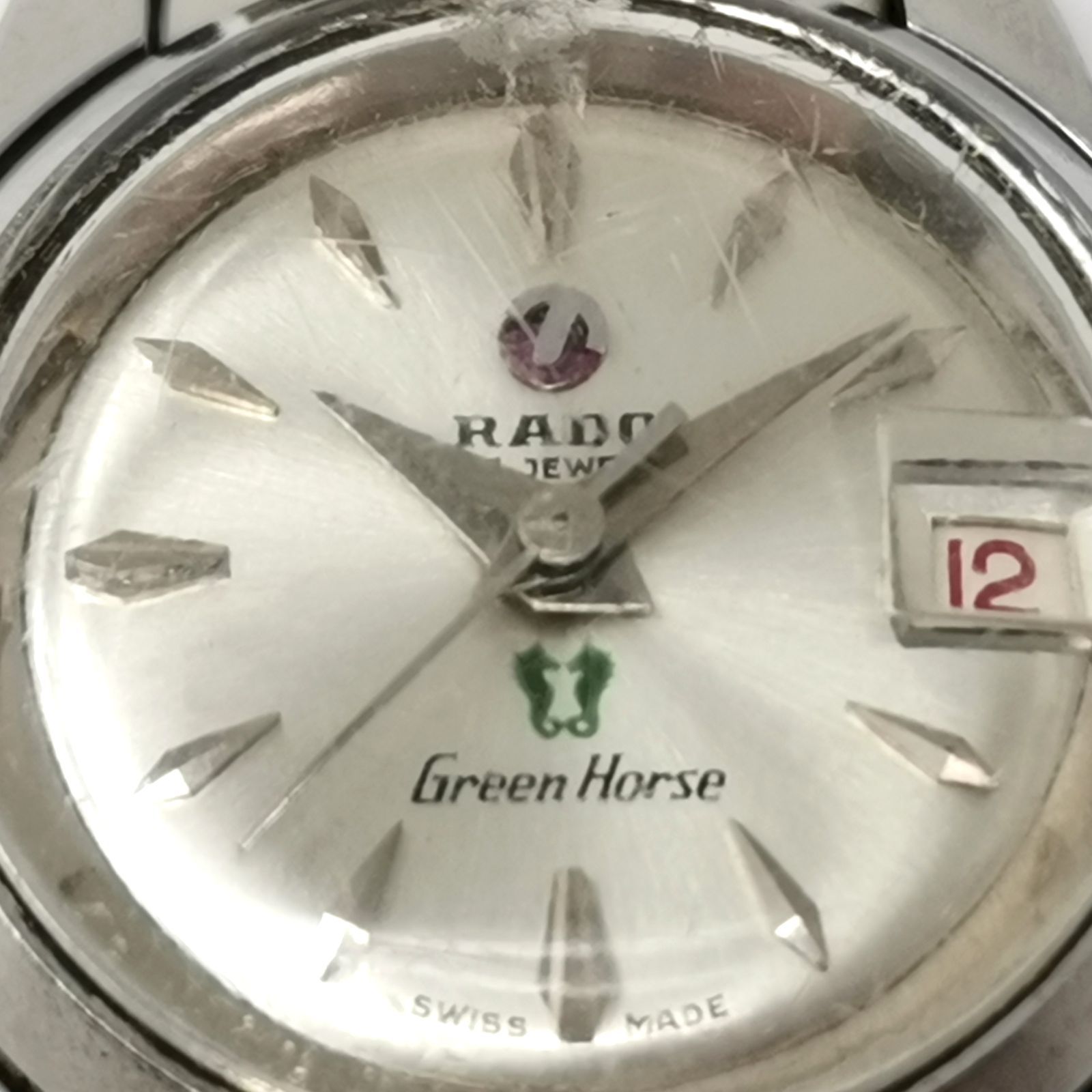 正規品 RADO ラドー 腕時計 グリーンホース イカリ 稼働品 手巻き 中古 