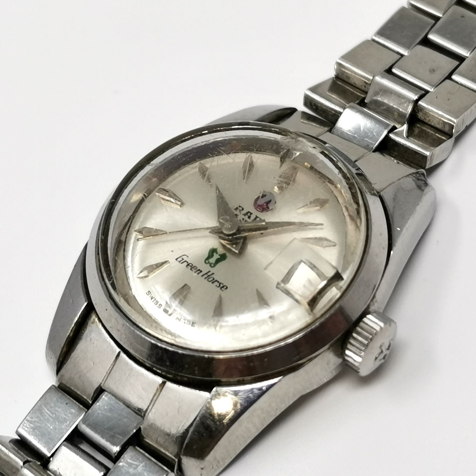 正規品 RADO ラドー 腕時計 グリーンホース イカリ 稼働品 手巻き 中古 