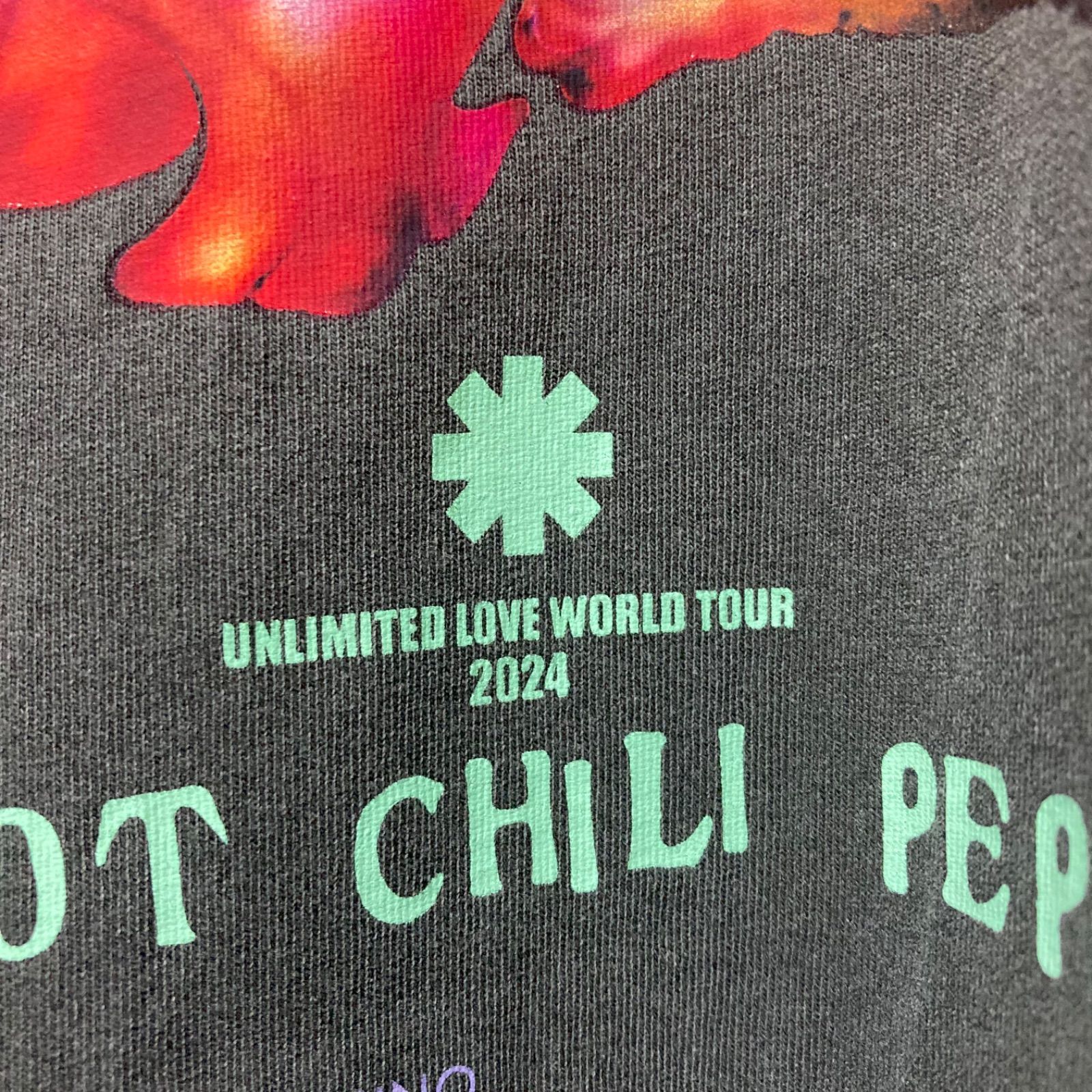 RED HOT CHILI PEPPERS Tシャツ 2024 ツアー L - メルカリ