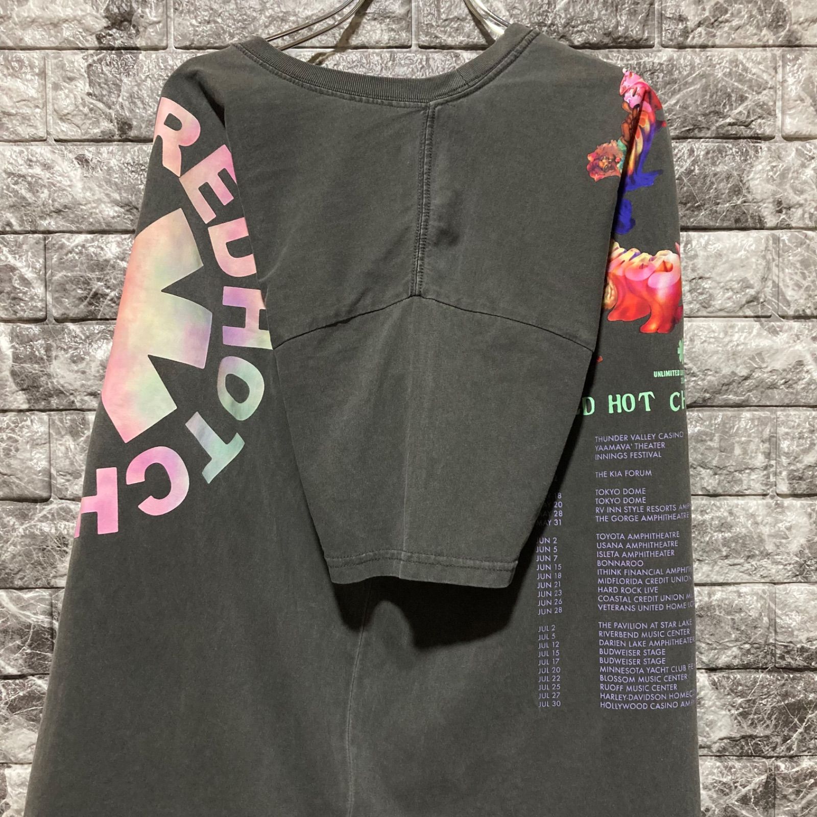 RED HOT CHILI PEPPERS Tシャツ 2024 ツアー L - メルカリ