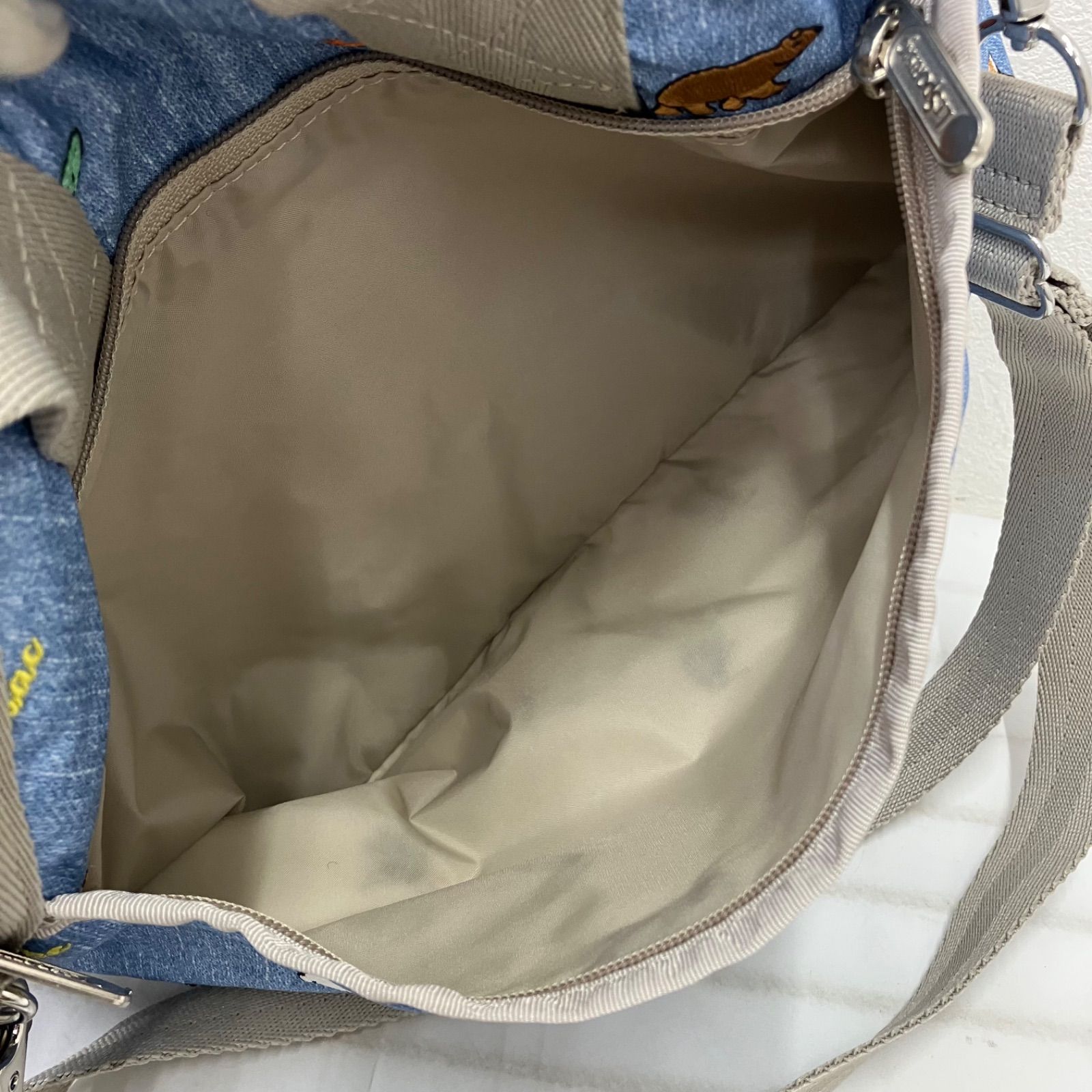 YORK SATCHEL ウェイク アップ アニマルズ LeSportsac