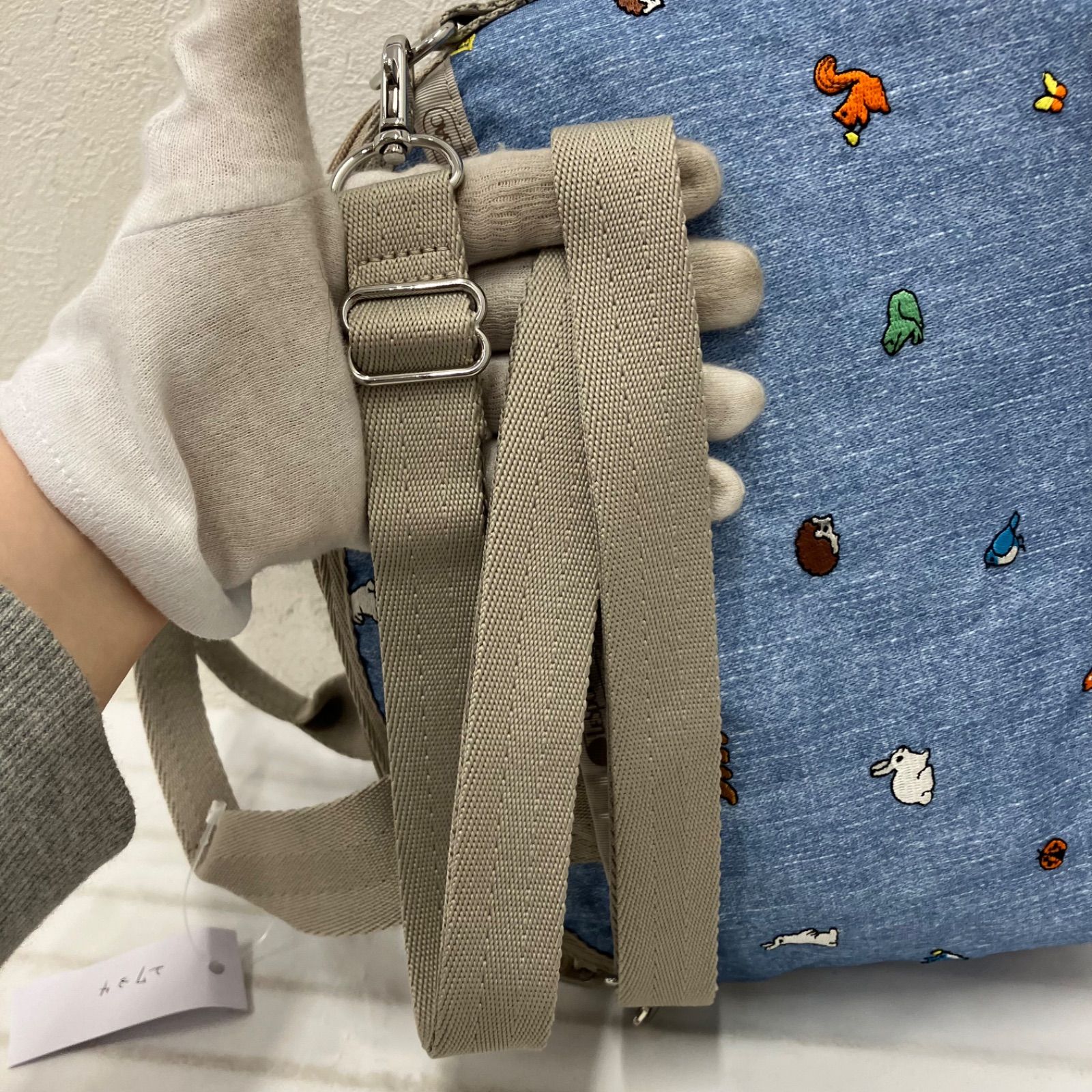 YORK SATCHEL ウェイク アップ アニマルズ LeSportsac