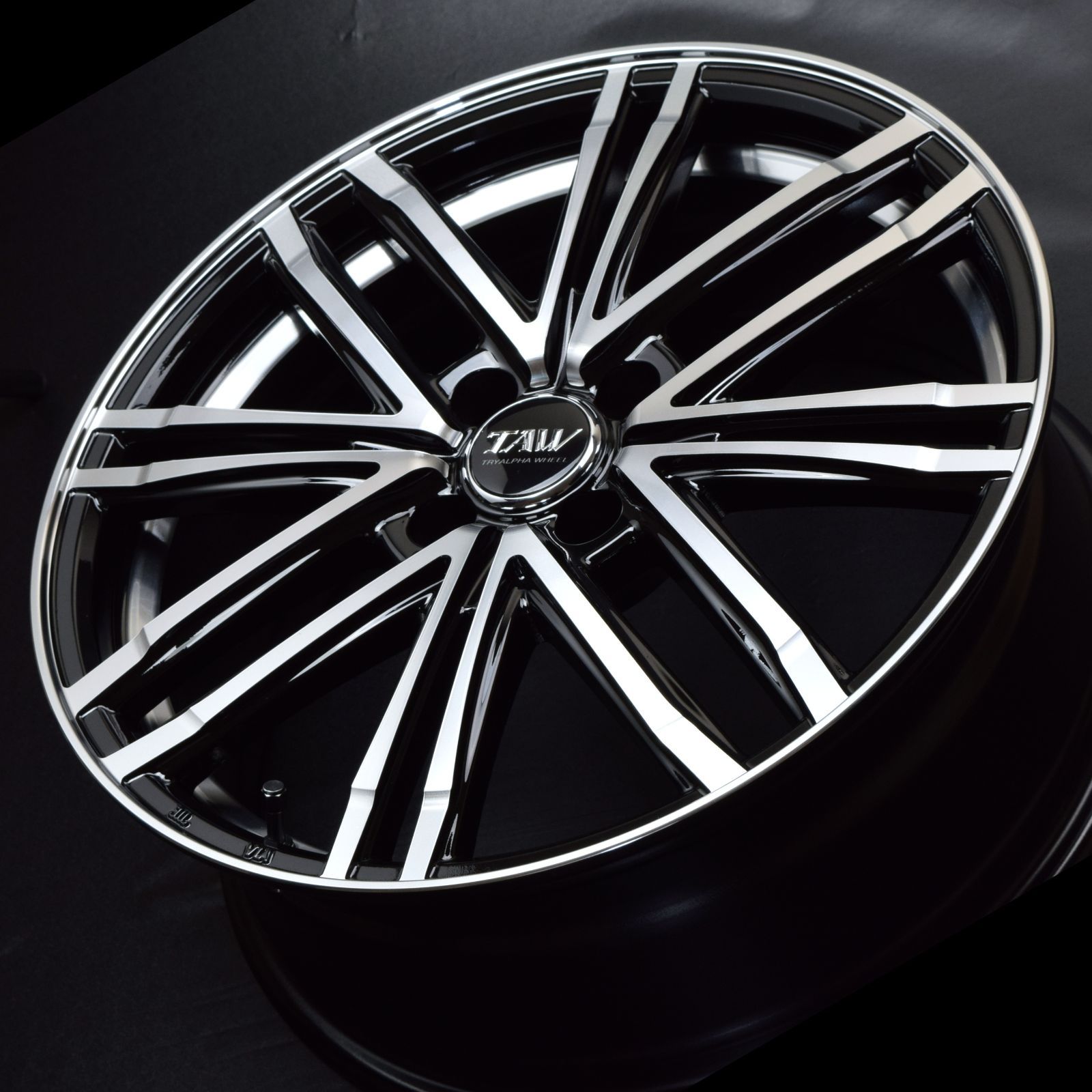 【2551】T5207105▲新品未使用品 TAW LEOWING PS Four▲17x7J 4穴 PCD100 +52▲4本 処分特価 17インチアルミホイール4本セット Leowing PS-Four/レオ
