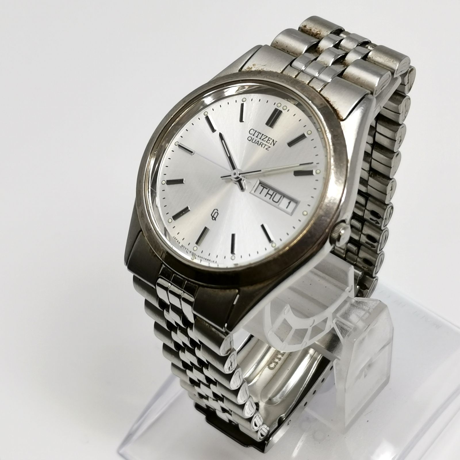 【美品】1974年製 シチズン 6100-S96389 メンズ 腕時計　レア 1974年製 シチズン 6100-S96389 メンズ 腕時計 452074 CITIZEN 動作