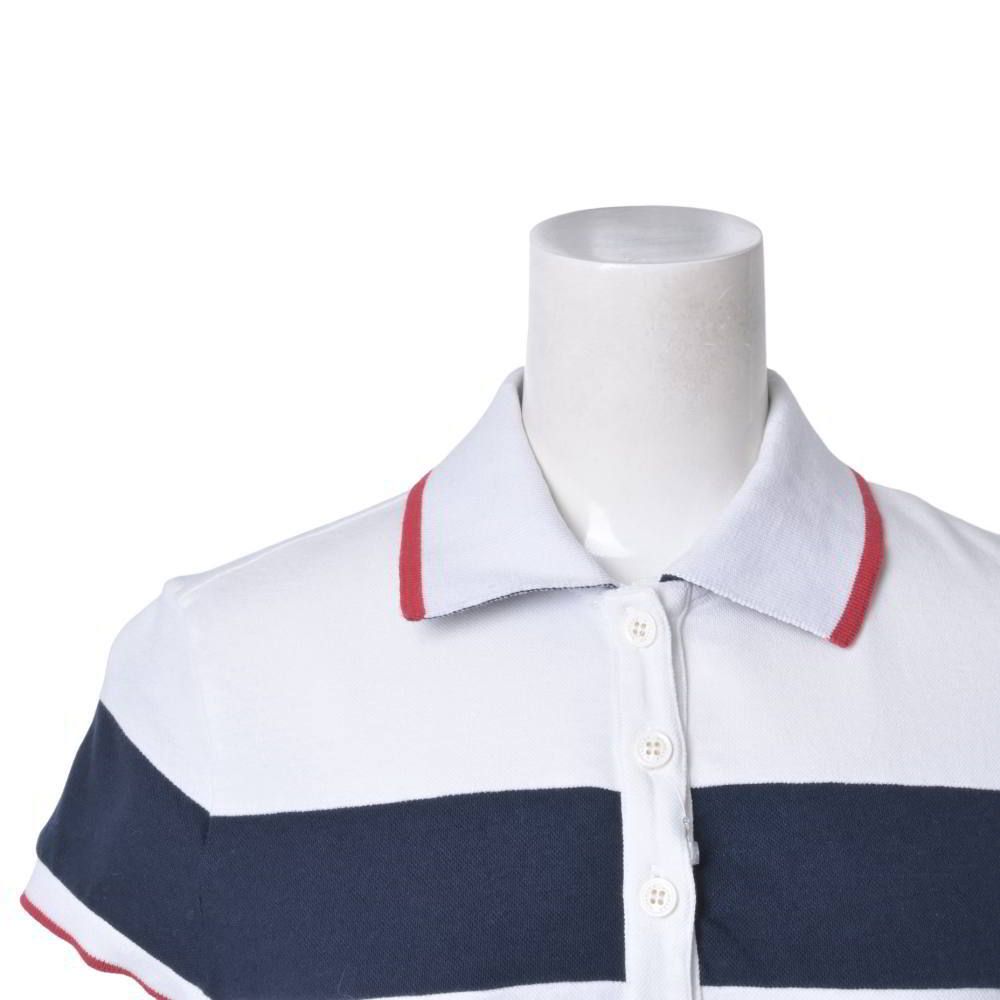 MONCLER カラー切替 コットン ストレッチ ポロシャツ - メルカリ