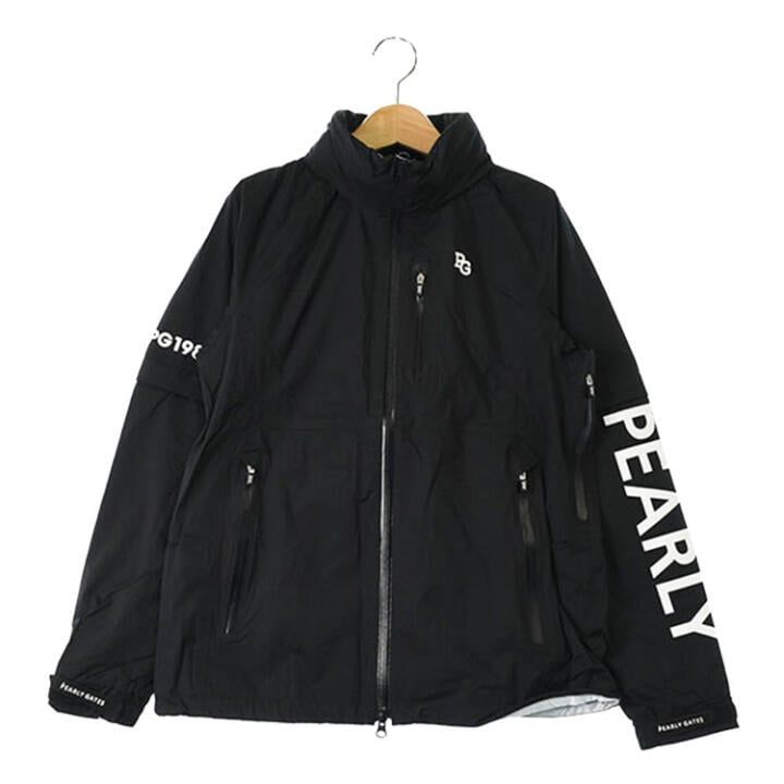 パーリーゲイツ | 0(S相当) | レディース レインジャケット ネイビー濃紺系 春夏秋冬【中古】ゴルフウェア