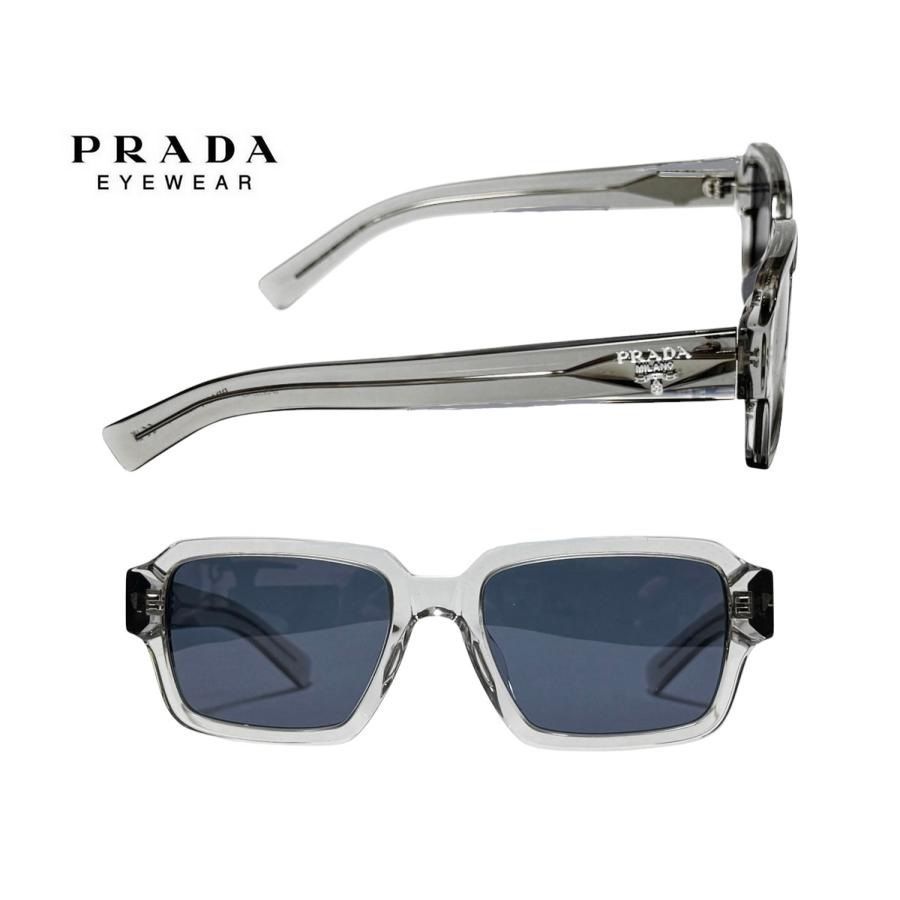 PRADA】プラダ サングラス PR 02ZSF U43-0A9 クリアグレー フル