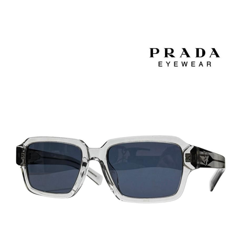 PRADA】プラダ サングラス PR 02ZSF U43-0A9 クリアグレー フル