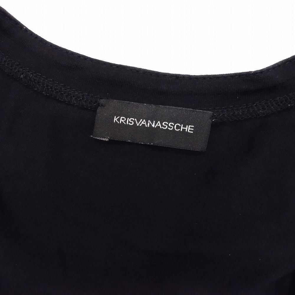 00s 07ss KRISVANASSCHE クリスヴァンアッシュ Tシャツ カットソー V 