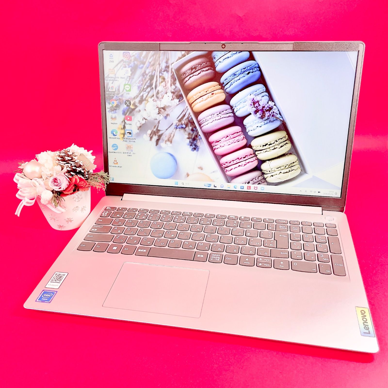 Lenovo 薄型ノートPC SSD256GB⭐Windows11対応 - メルカリ