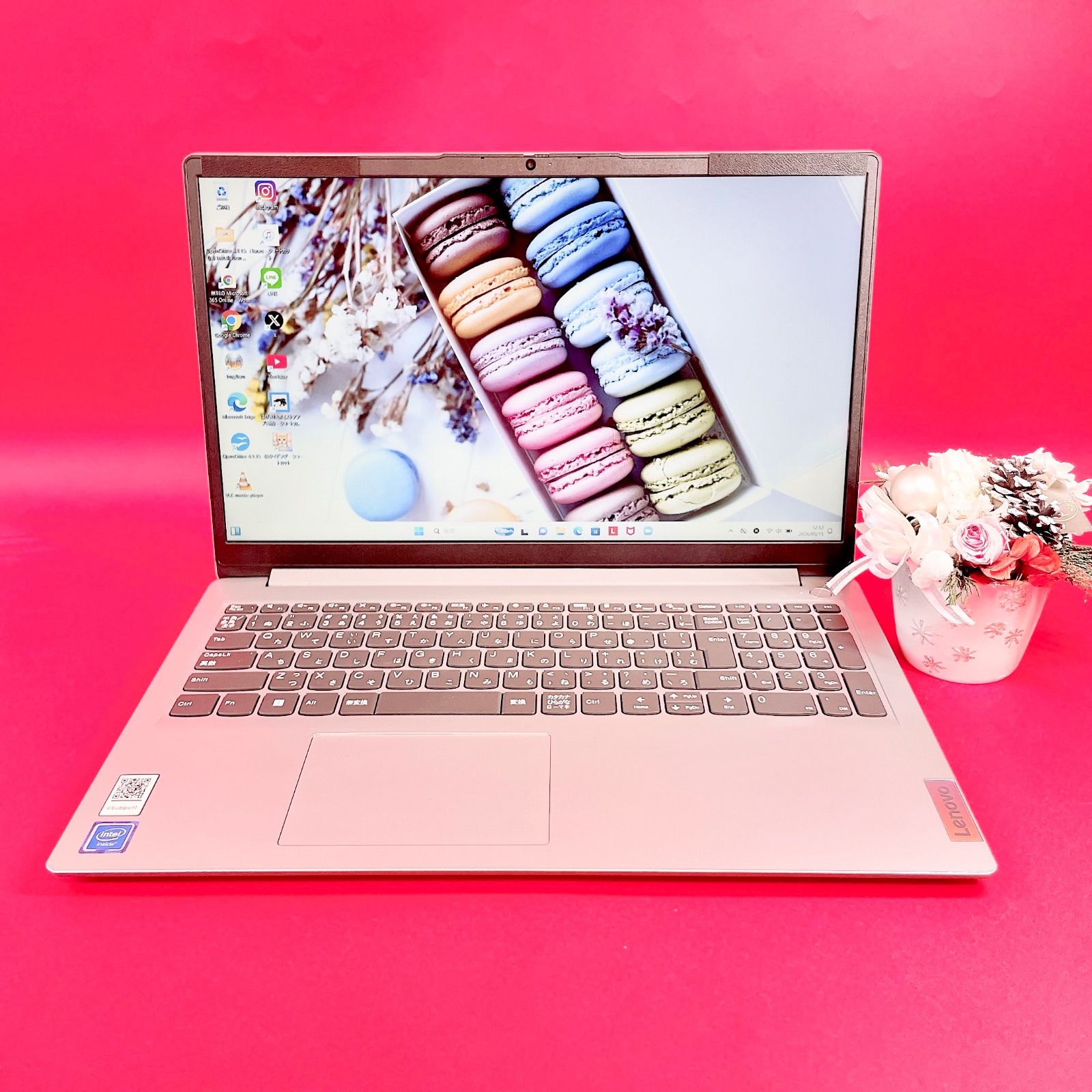 バッテリー良好‼️Lenovo 薄型ノートパソコン✨SSD256GB メモリ8GB