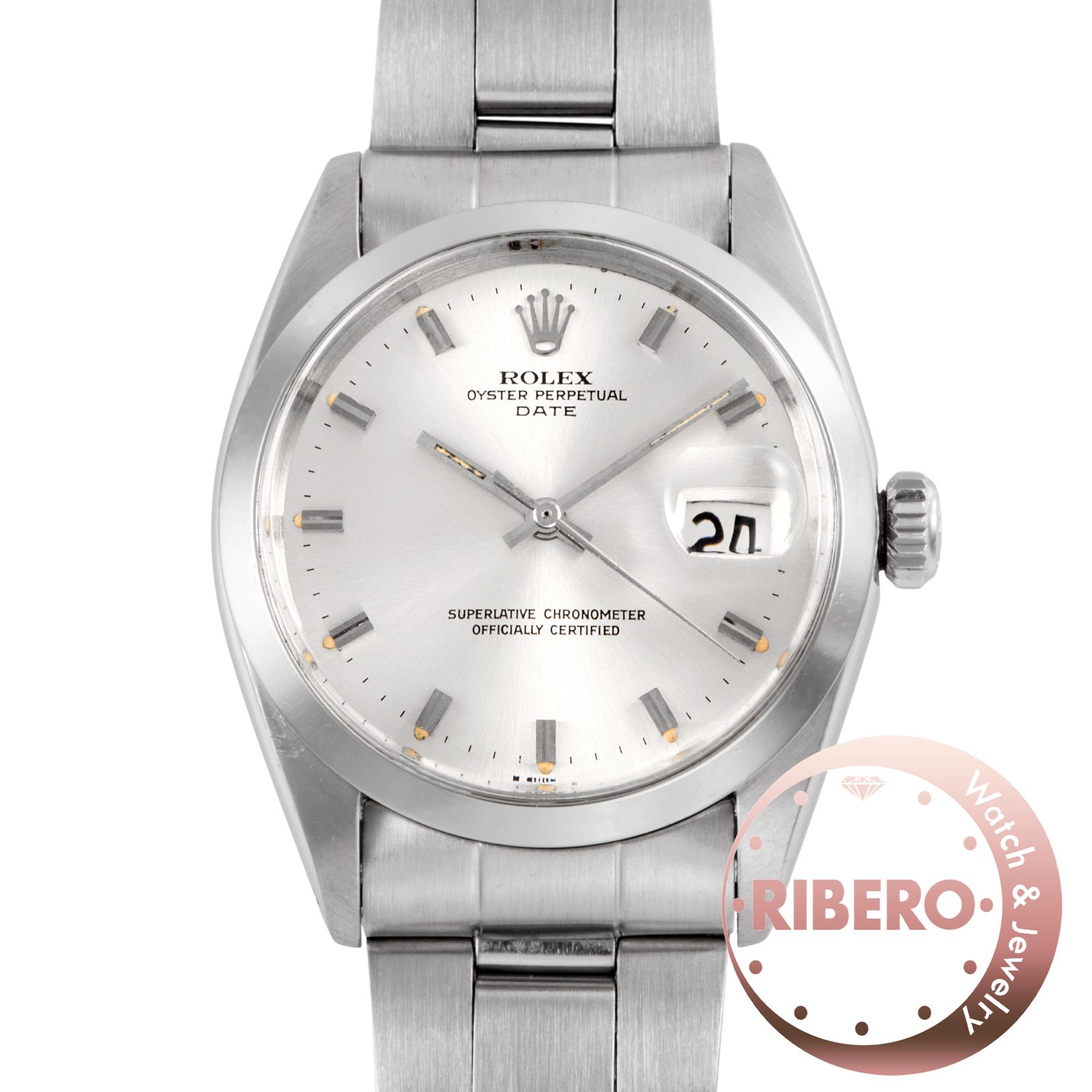 ROLEX ロレックス パーペチュアルデイト 1500 1968年製 ステンレススチール【中古】