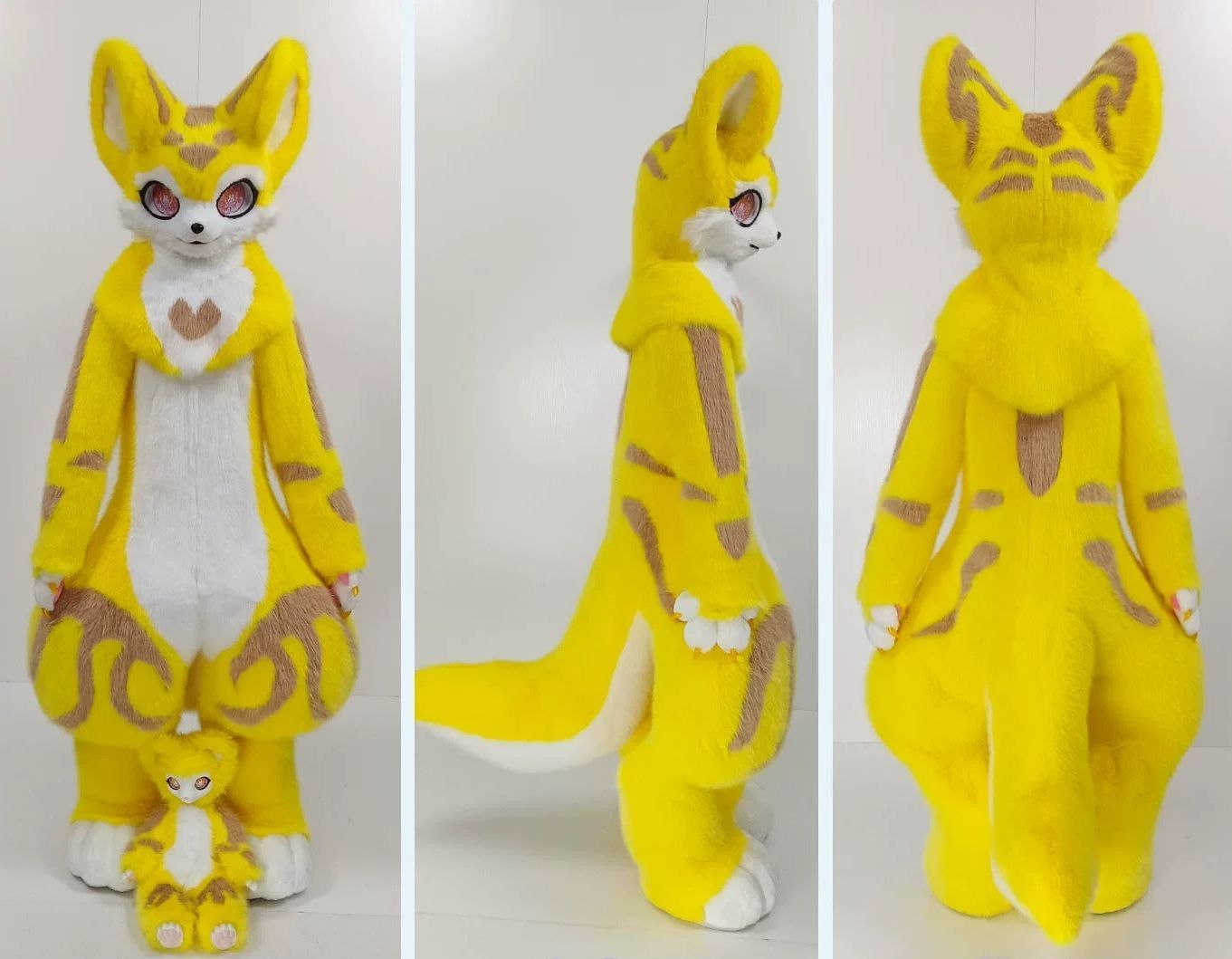 ★即納 着ぐるみ ケモノ体 フルスーツ 短毛タイプ NO.129 Mサイズ 最新作 セット ケモノ ファースーツ ぬいぐるみ コスプレ コスチューム 一点物