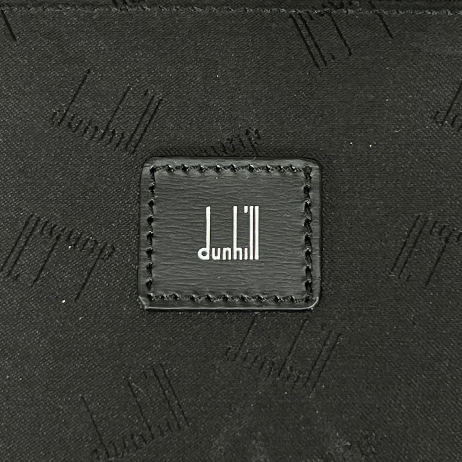 Dunhill ダンヒル ビジネスバッグ レザー ブラック メンズ【中古