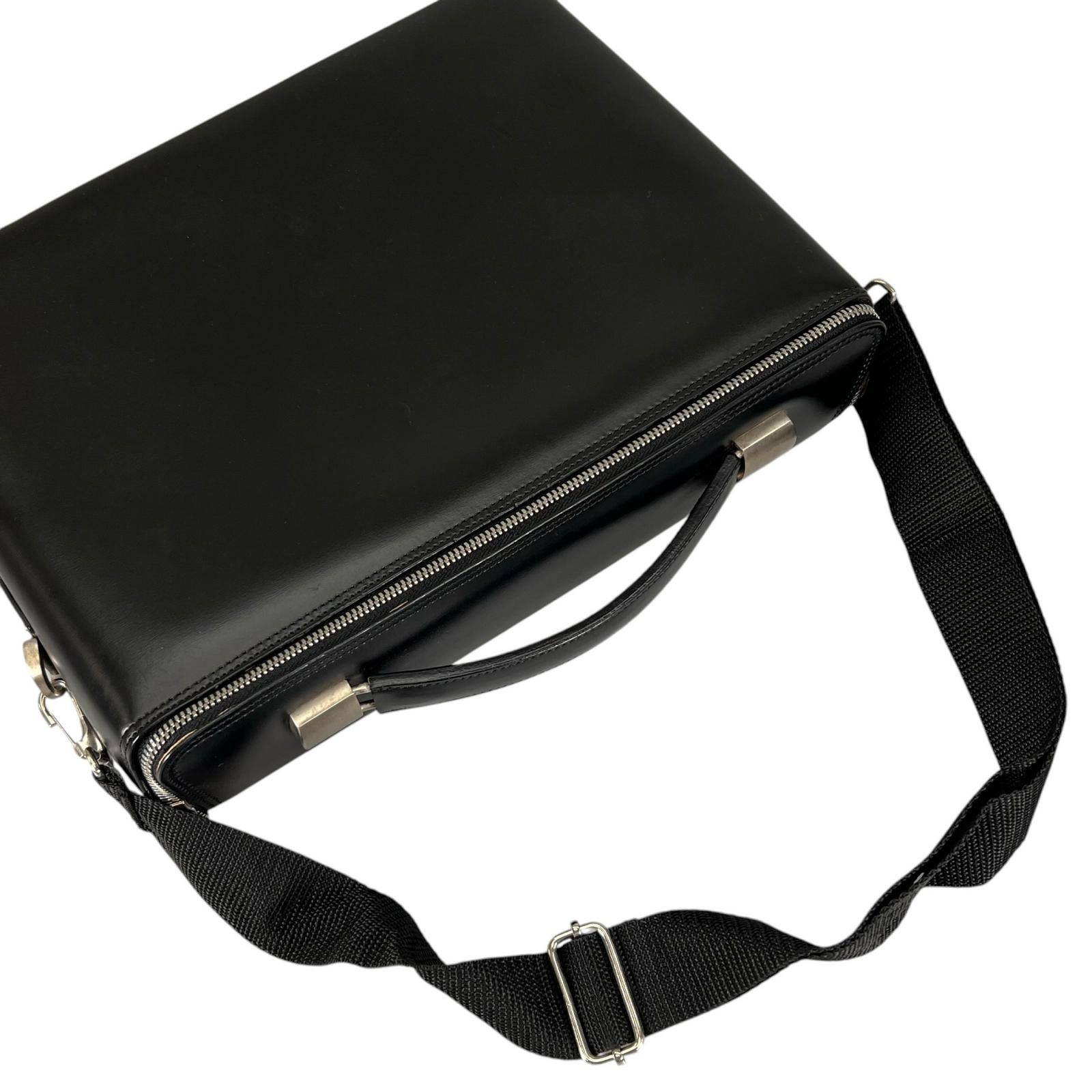 D*様 Dunhill ダンヒル レザー ビジネスバッグ 黒 2WAY Dunhill - dunhill ダンヒル メンズ 2way ビジネスバッグ ショルダー バッグ