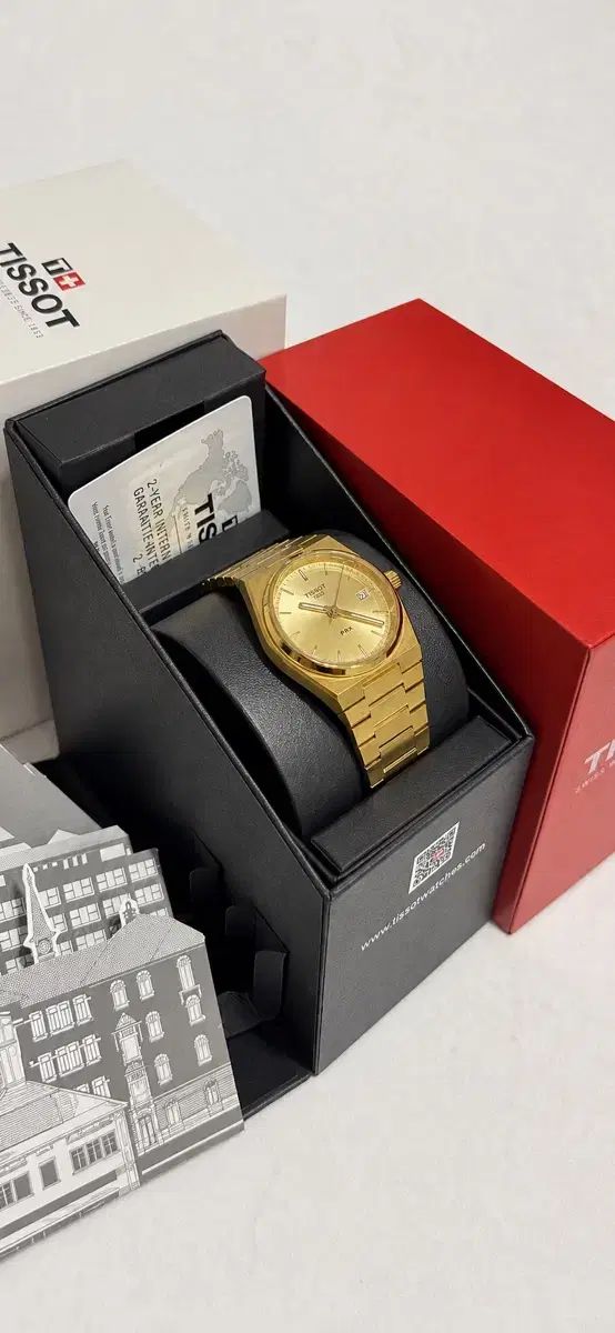 TISSOT ティソ PRX GOLD 35mm フルセット クオーツ