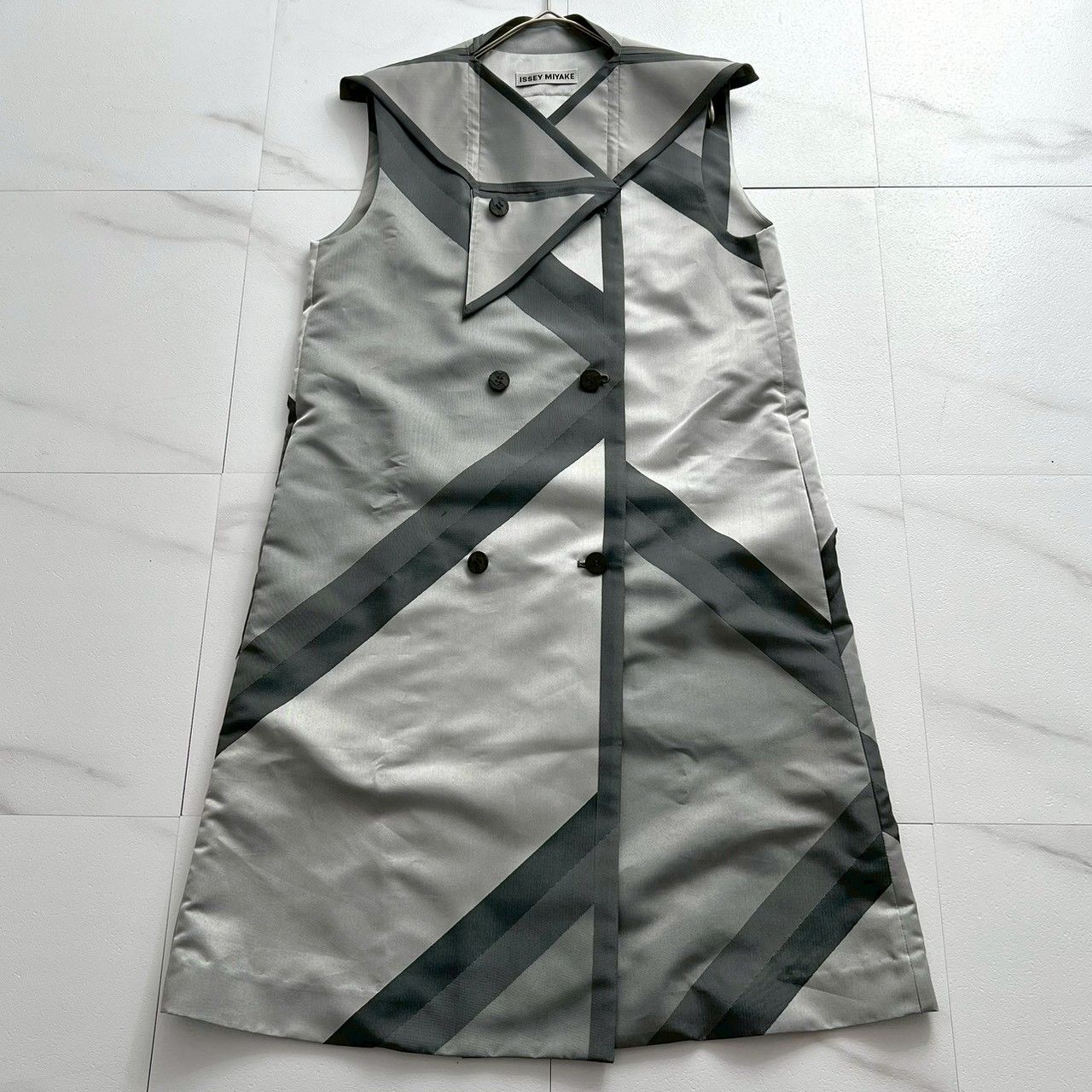 希少✨ISSEY MIYAKE イッセイミヤケ オリガミドレス ジレワンピース