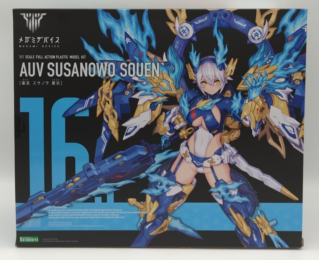 コトブキヤ メガミデバイス 皇巫 スサノヲ 蒼炎