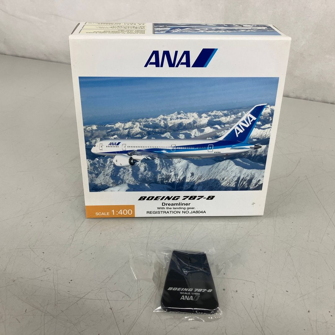 全日空商事 NH40058 NH40049 1/400 B787-8 JA801A ANA 787模型