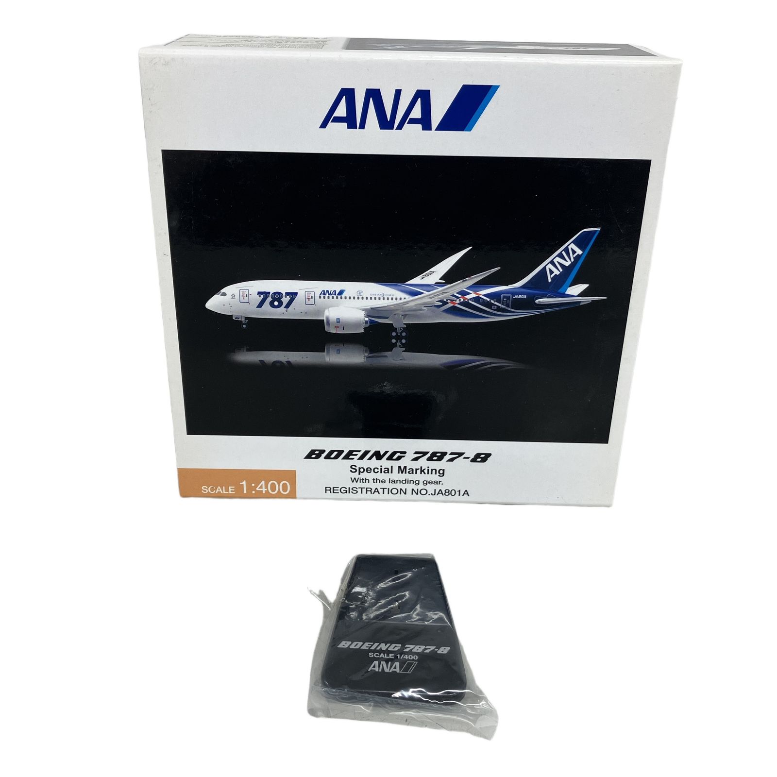 全日空商事 NH40058 NH40049 1/400 B787-8 JA801A ANA 787模型