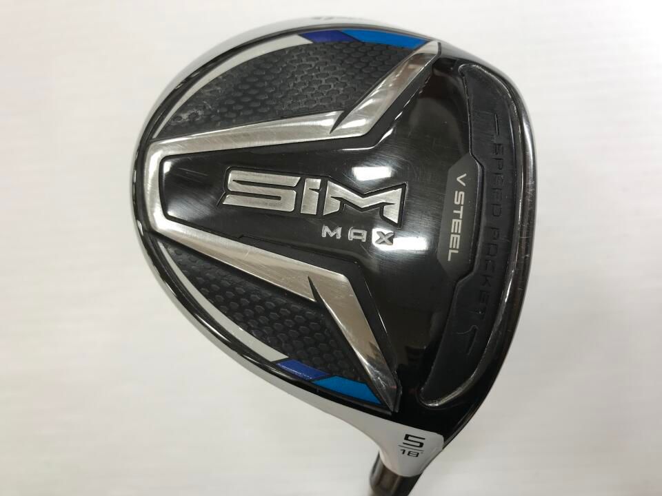 テーラーメイド　SIM MAX　18度　SPEEDER NX GREEN60　Xフレックス　フェアウェイウッド　中古【最短即日発送】
