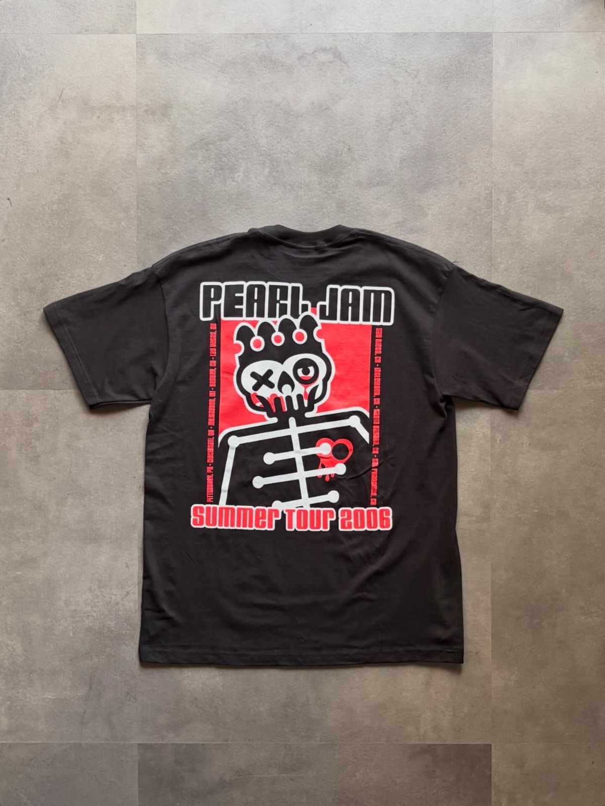 PEARL JAM パールジャム Summer Tour 2006 Tシャツ L 黒 - メルカリ