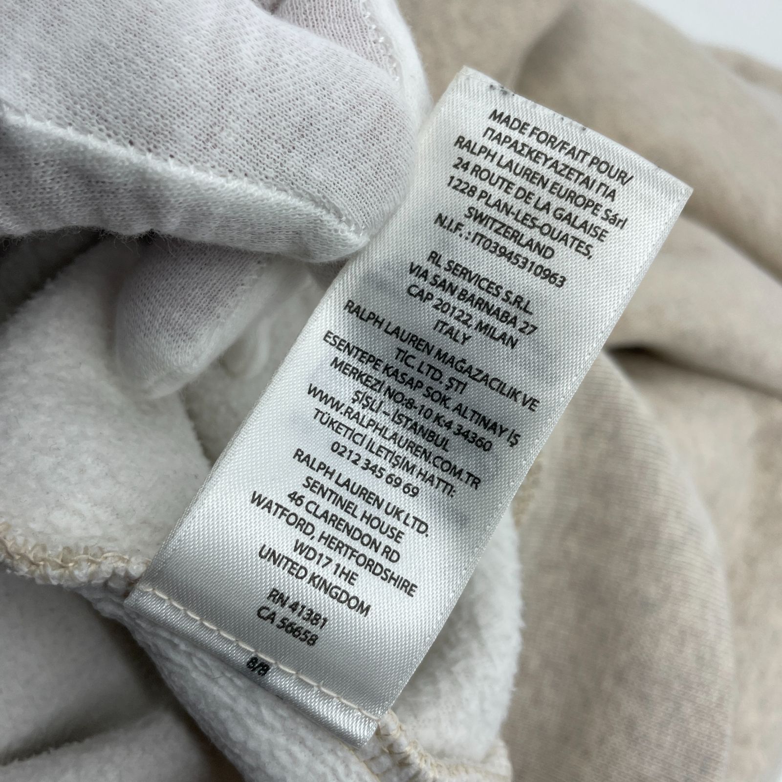 POLO RALPH LAUREN ポロ ラルフローレン ロゴ刺繍 クルーネック 