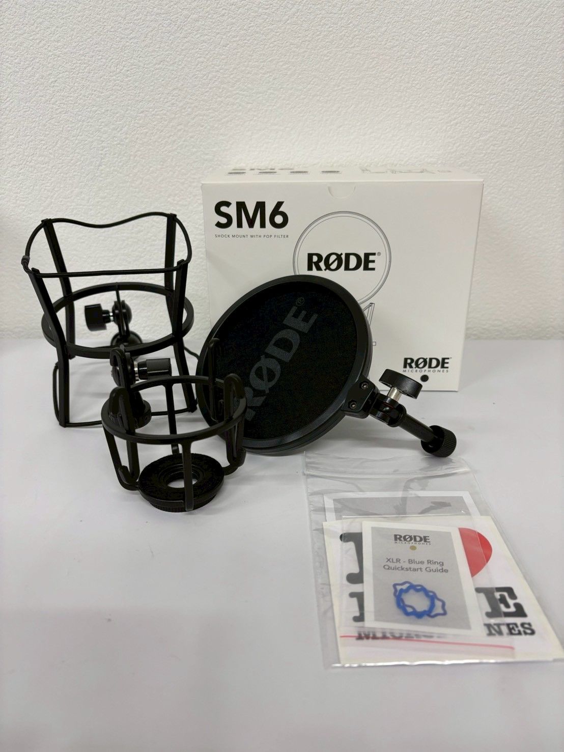 ロード RODE NT1-A スタジオコンデンサーマイク SM6 ショックマウント