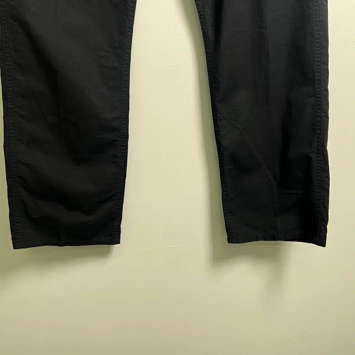 Bape アベイシングエイプ ブラック コットン カーゴ パンツ L