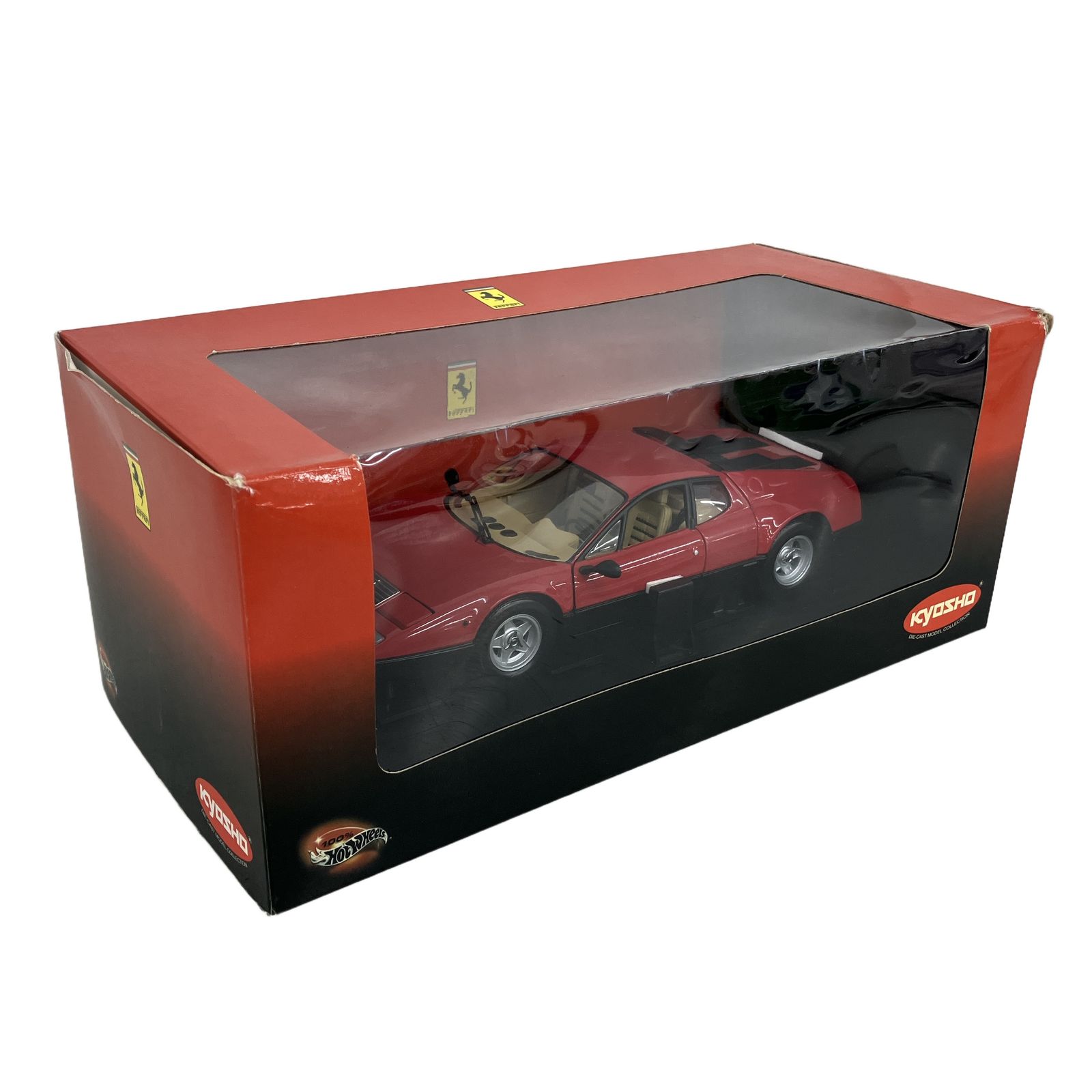 京商 KYOSHO 08173R 1/18 フェラーリ 365GT4/BB レッド ミニカー フィギュア 中古 K11227689