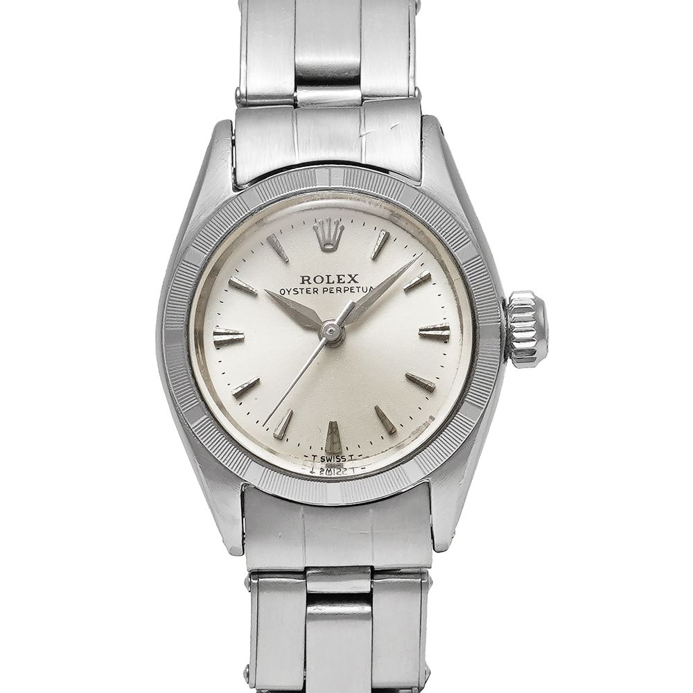 1964年前後 ROLEX オイスターパーペチュアル リダン Ref.6623 シルバー アンティーク品 レディース 腕時計