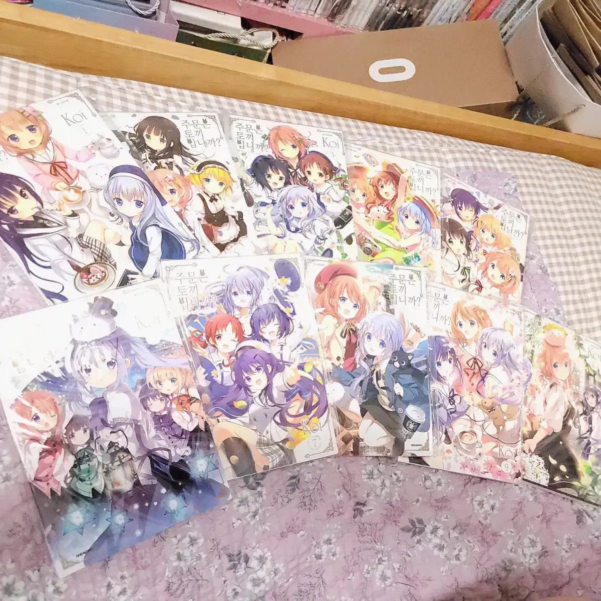 ご注文はうさぎですか？ 限定モデル 含む 漫画+ポスター+グッズ+イラストレーター まとめ